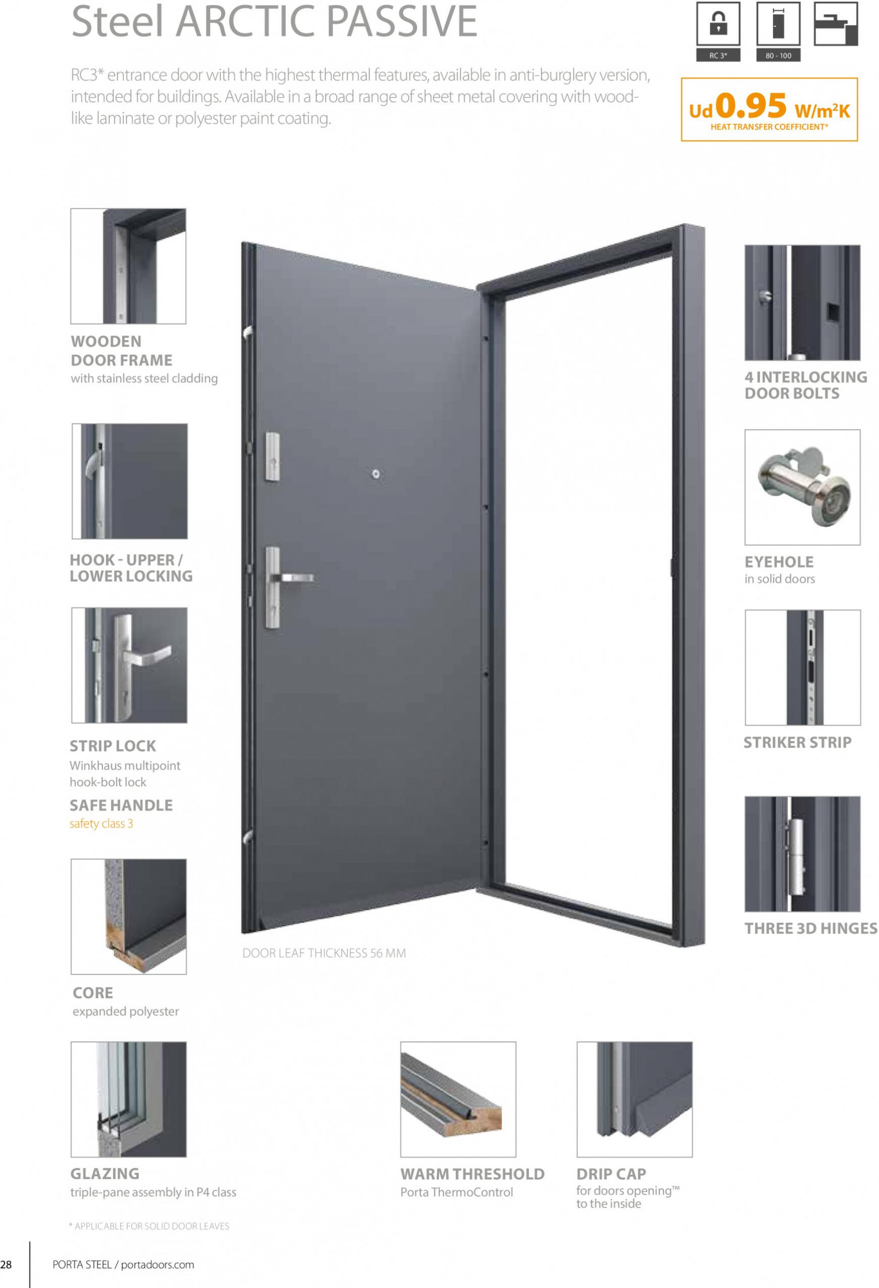 porta-doors - Porta - Catalog uși din oțel tehnice și de exterior - page: 28