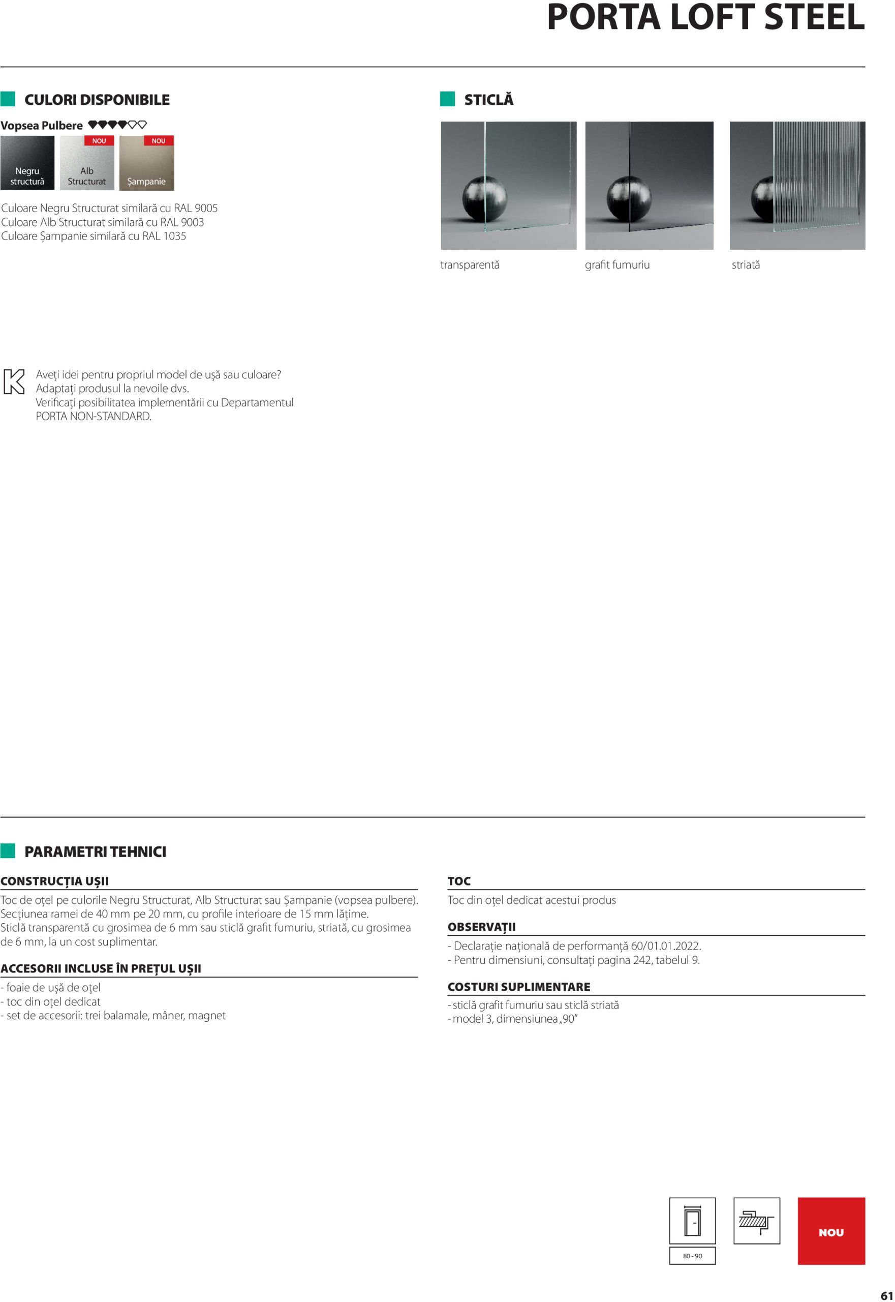 porta-doors - Catalog Porta Doors - Catalog 2025 valabil din 07.05. - 31.12. - page: 61 porta-doors - Catalog Porta Doors - Catalog 2025 valabil din 07.05. - 31.12. - page: 61