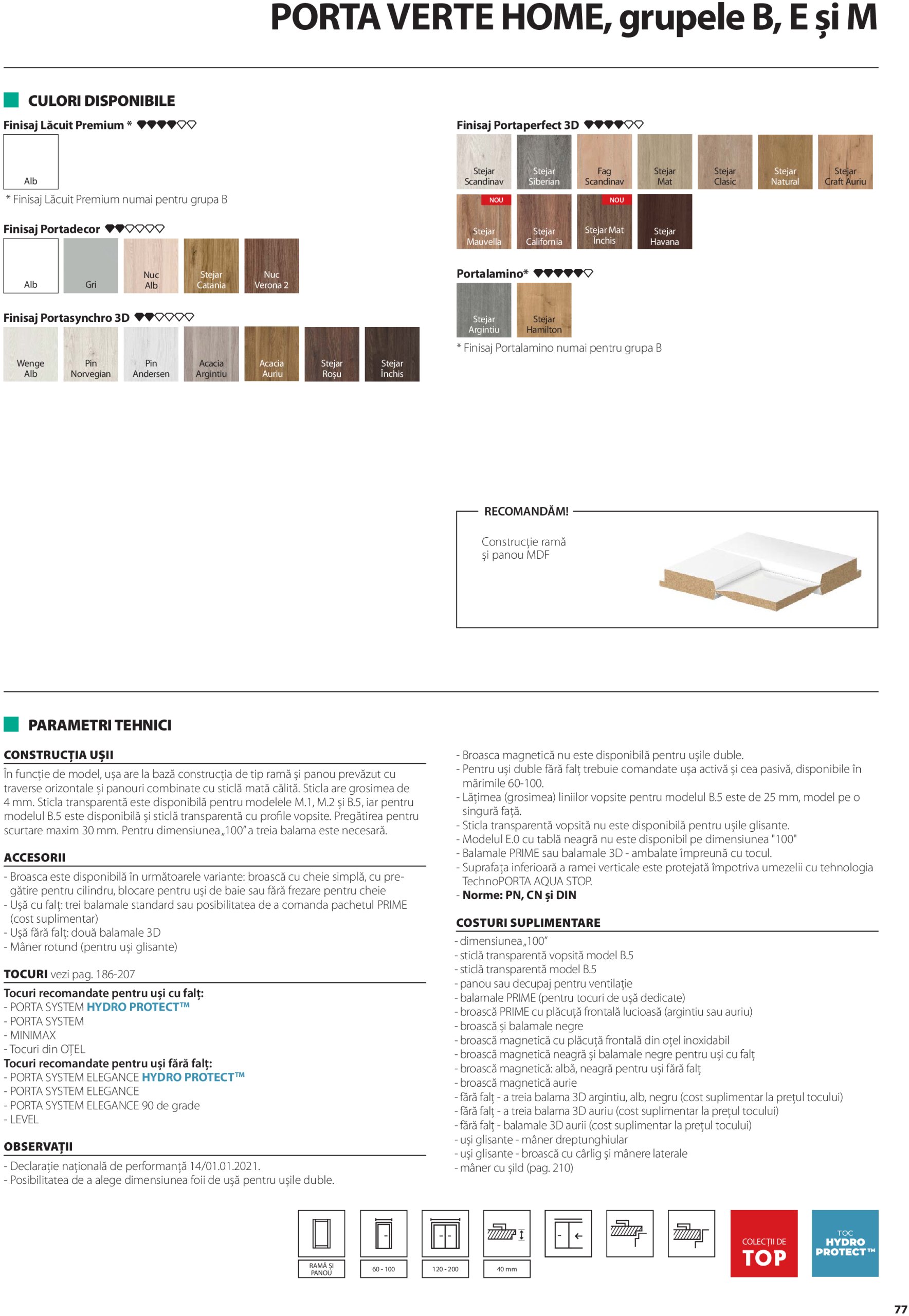 porta-doors - Catalog Porta Doors - Catalog 2025 valabil din 07.05. - 31.12. - page: 77 porta-doors - Catalog Porta Doors - Catalog 2025 valabil din 07.05. - 31.12. - page: 77