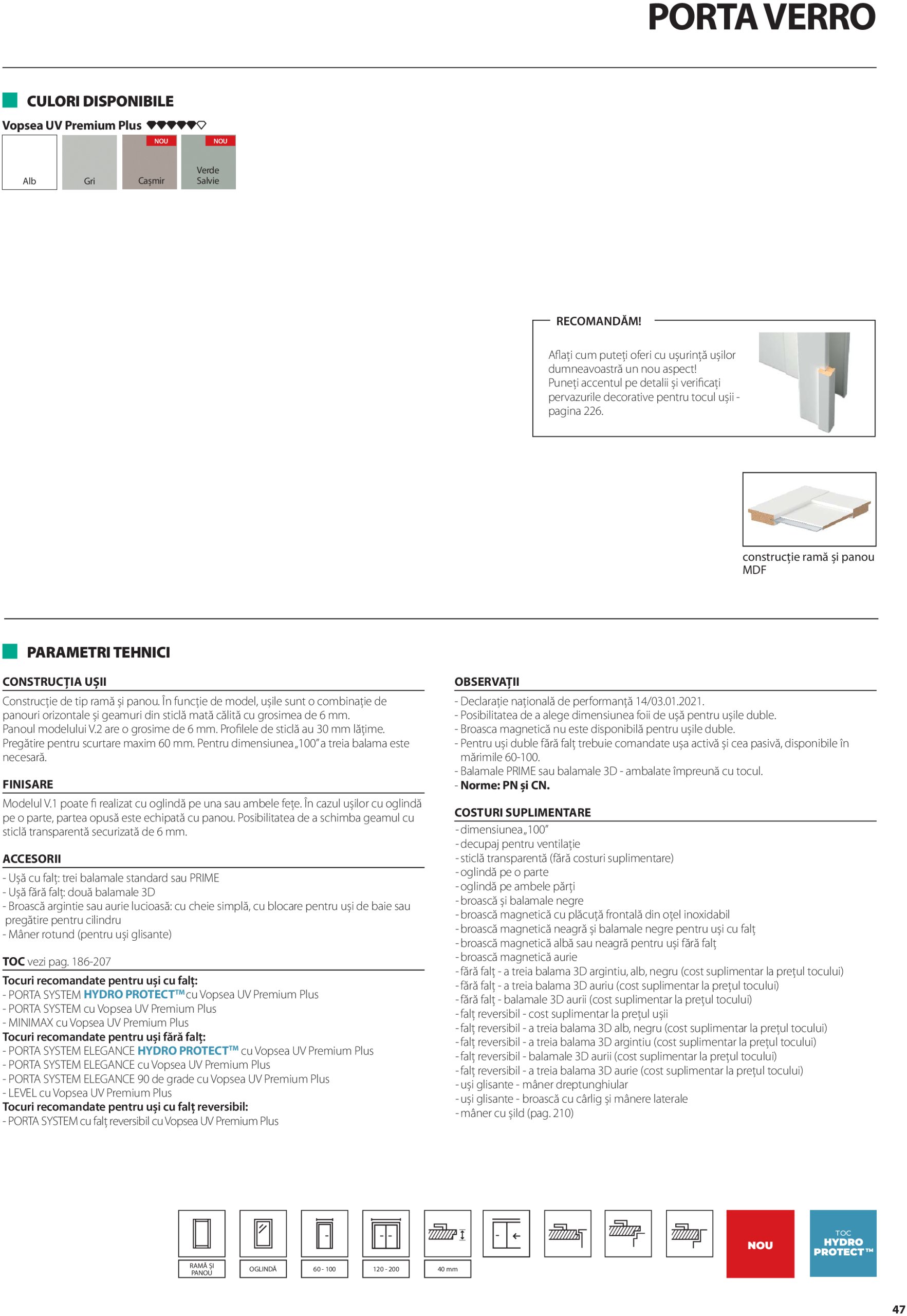 porta-doors - Catalog Porta Doors - Catalog 2025 valabil din 07.05. - 31.12. - page: 47 porta-doors - Catalog Porta Doors - Catalog 2025 valabil din 07.05. - 31.12. - page: 47
