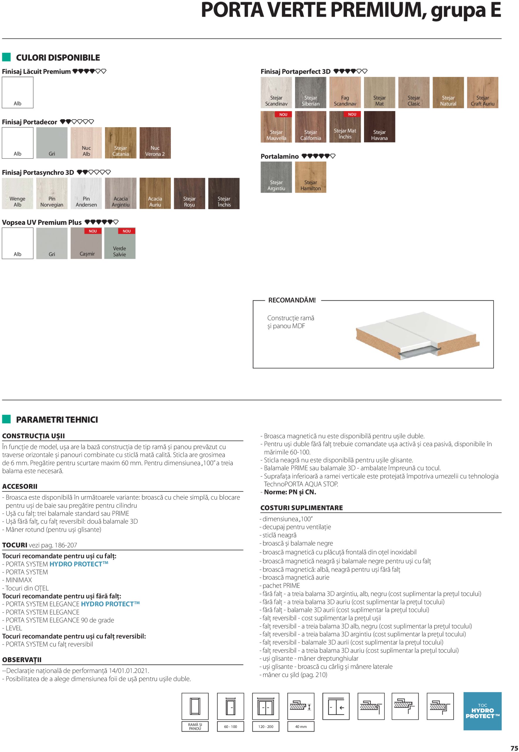 porta-doors - Catalog Porta Doors - Catalog 2025 valabil din 07.05. - 31.12. - page: 75 porta-doors - Catalog Porta Doors - Catalog 2025 valabil din 07.05. - 31.12. - page: 75