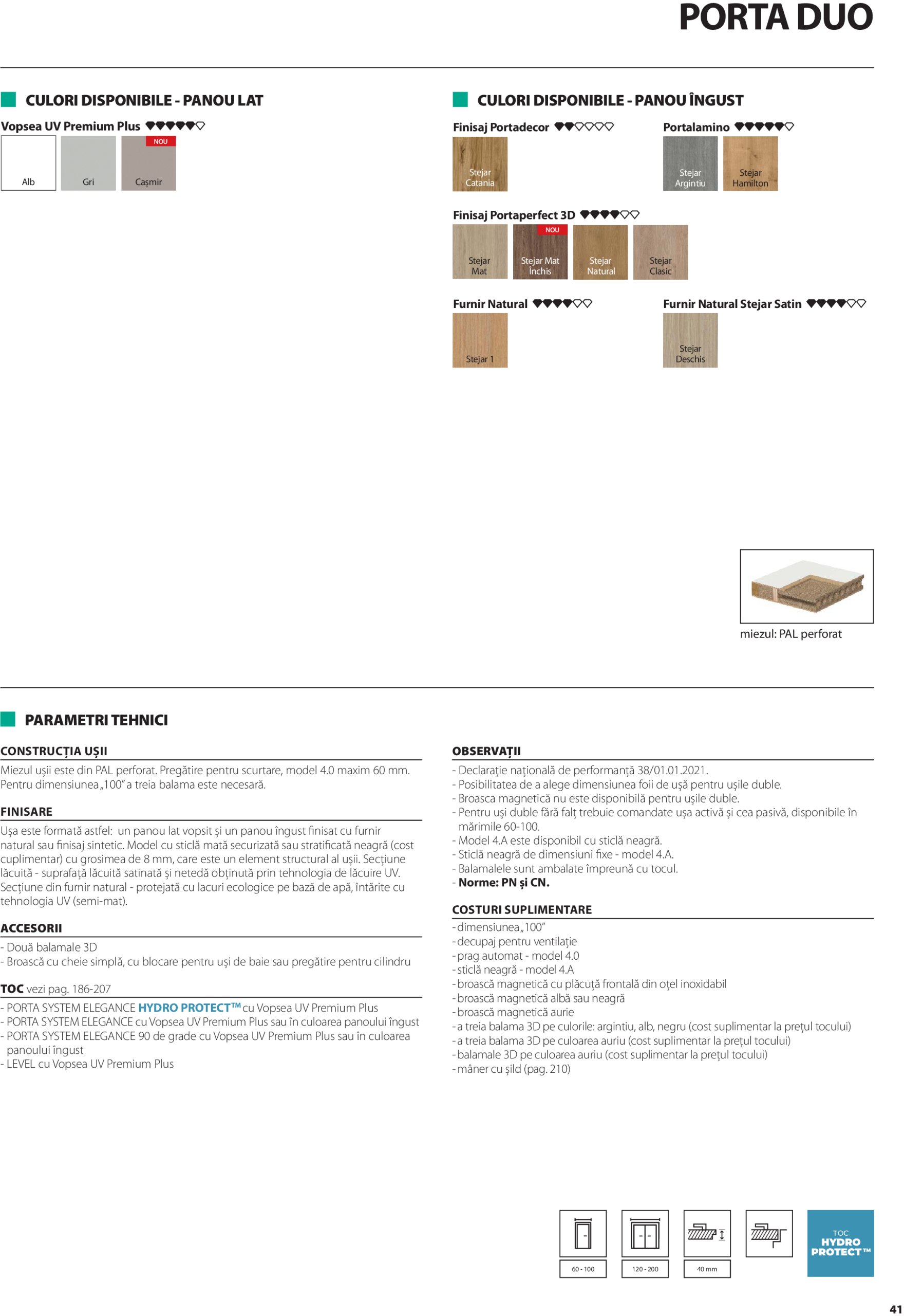 porta-doors - Catalog Porta Doors - Catalog 2025 valabil din 07.05. - 31.12. - page: 41 porta-doors - Catalog Porta Doors - Catalog 2025 valabil din 07.05. - 31.12. - page: 41