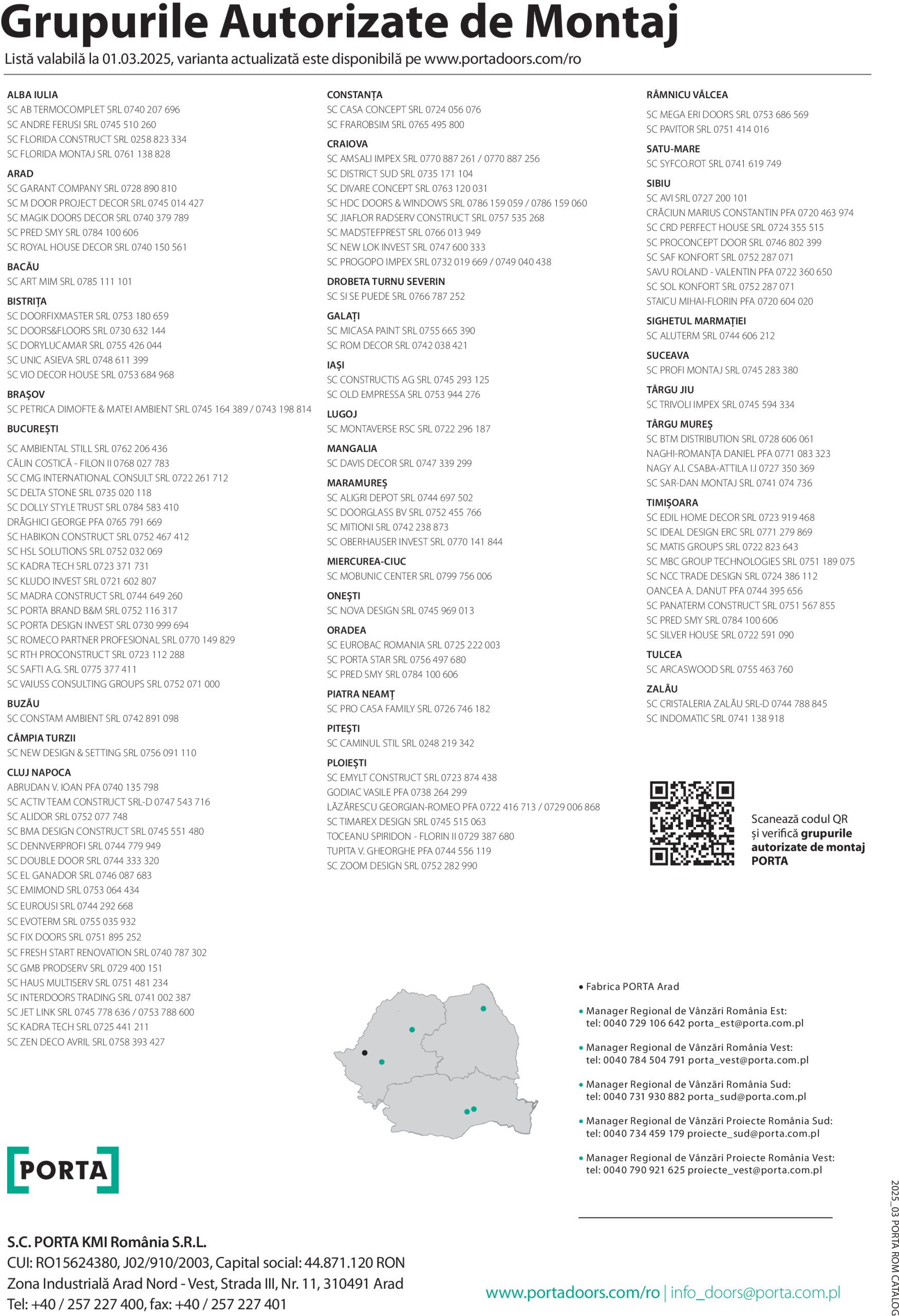 porta-doors - Catalog Porta Doors - Catalog 2025 valabil din 07.05. - 31.12. - page: 259 porta-doors - Catalog Porta Doors - Catalog 2025 valabil din 07.05. - 31.12. - page: 259