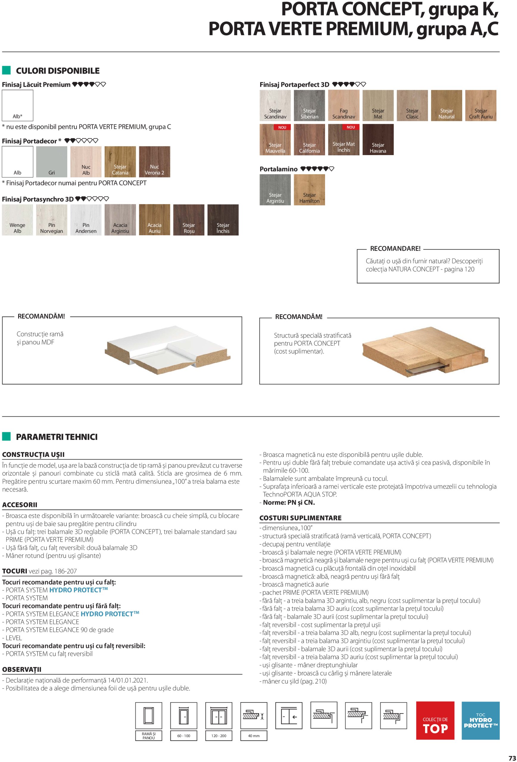 porta-doors - Catalog Porta Doors - Catalog 2025 valabil din 07.05. - 31.12. - page: 73 porta-doors - Catalog Porta Doors - Catalog 2025 valabil din 07.05. - 31.12. - page: 73