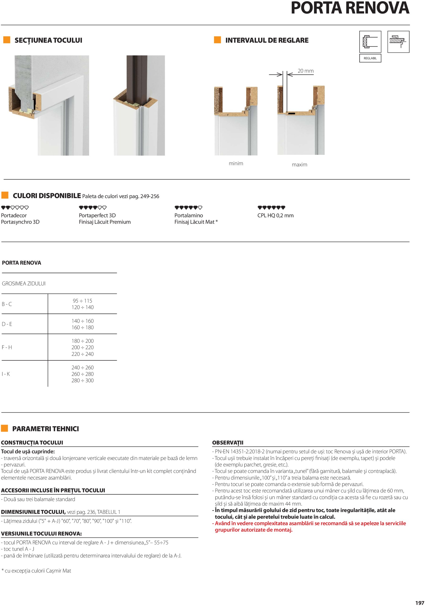 porta-doors - Catalog Porta Doors - Catalog 2025 valabil din 07.05. - 31.12. - page: 197 porta-doors - Catalog Porta Doors - Catalog 2025 valabil din 07.05. - 31.12. - page: 197