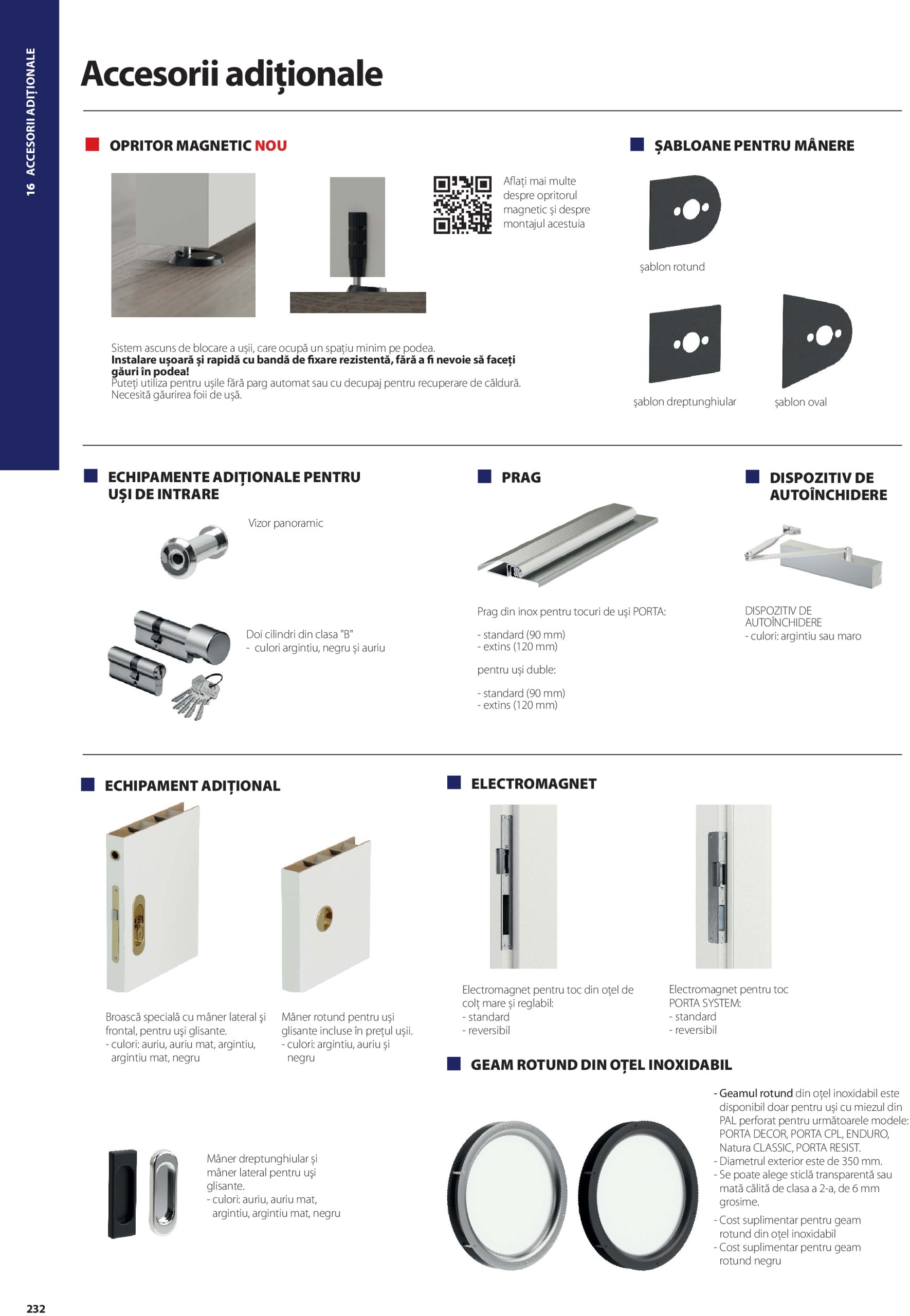 porta-doors - Catalog Porta Doors - Catalog 2025 valabil din 07.05. - 31.12. - page: 232 porta-doors - Catalog Porta Doors - Catalog 2025 valabil din 07.05. - 31.12. - page: 232