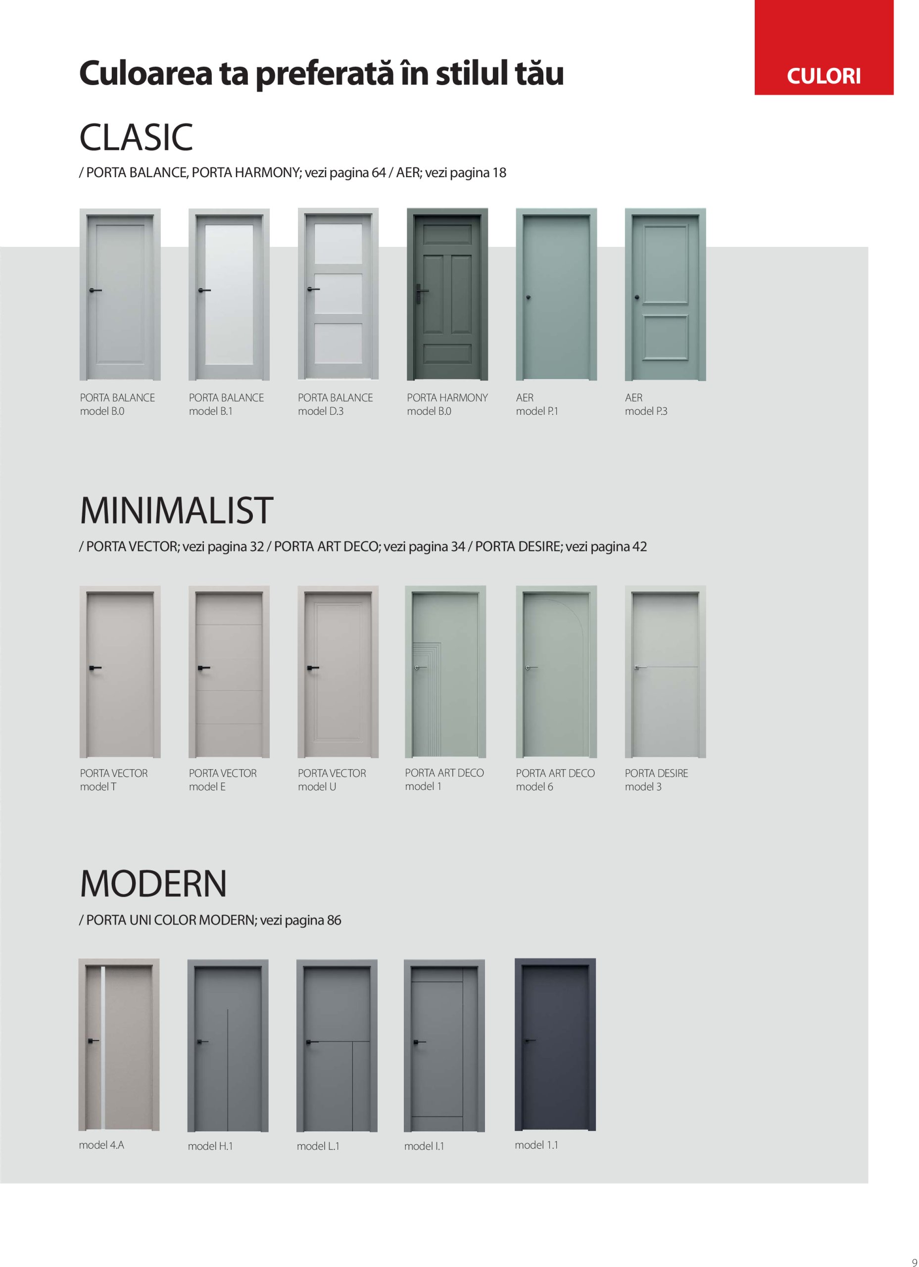 porta-doors - Catalog Porta Doors - Catalog 2025 valabil din 07.05. - 31.12. - page: 9 porta-doors - Catalog Porta Doors - Catalog 2025 valabil din 07.05. - 31.12. - page: 9