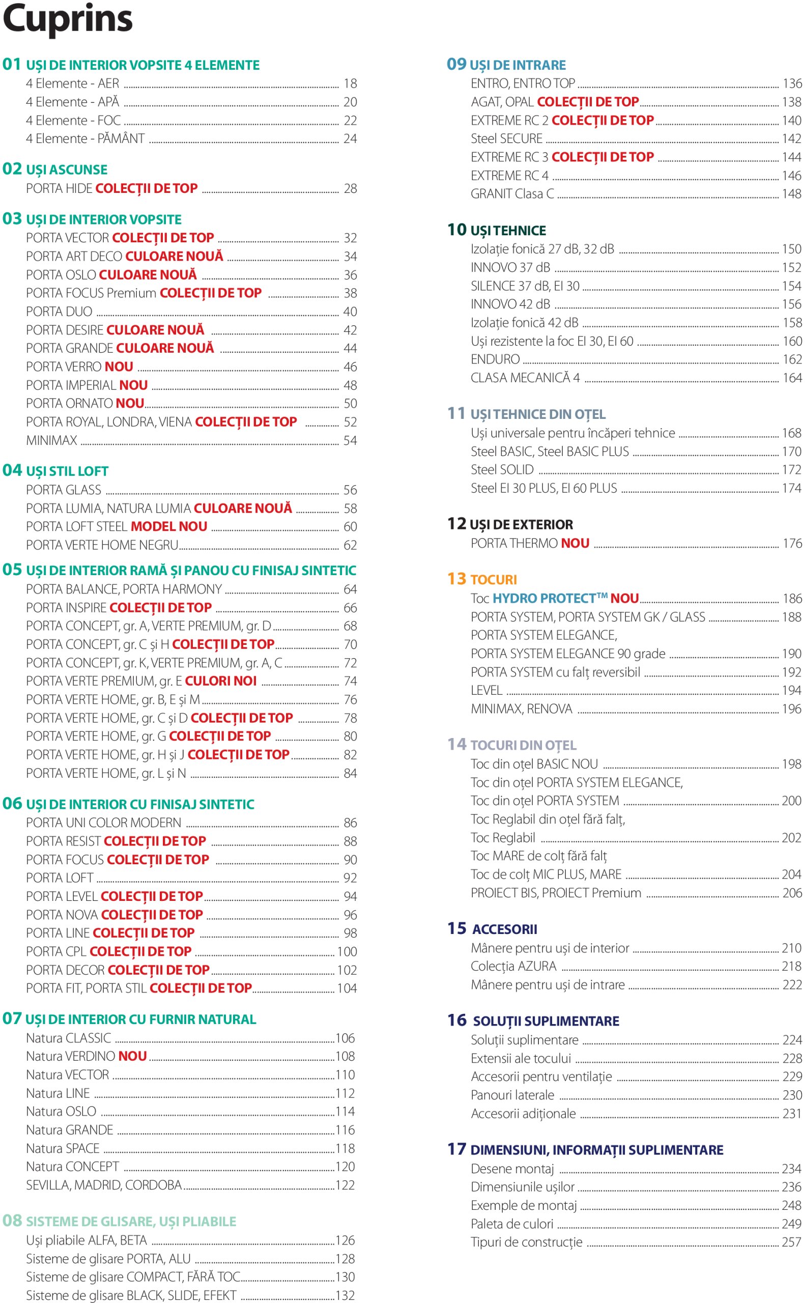 porta-doors - Catalog Porta Doors - Catalog 2025 valabil din 07.05. - 31.12. - page: 3 porta-doors - Catalog Porta Doors - Catalog 2025 valabil din 07.05. - 31.12. - page: 3