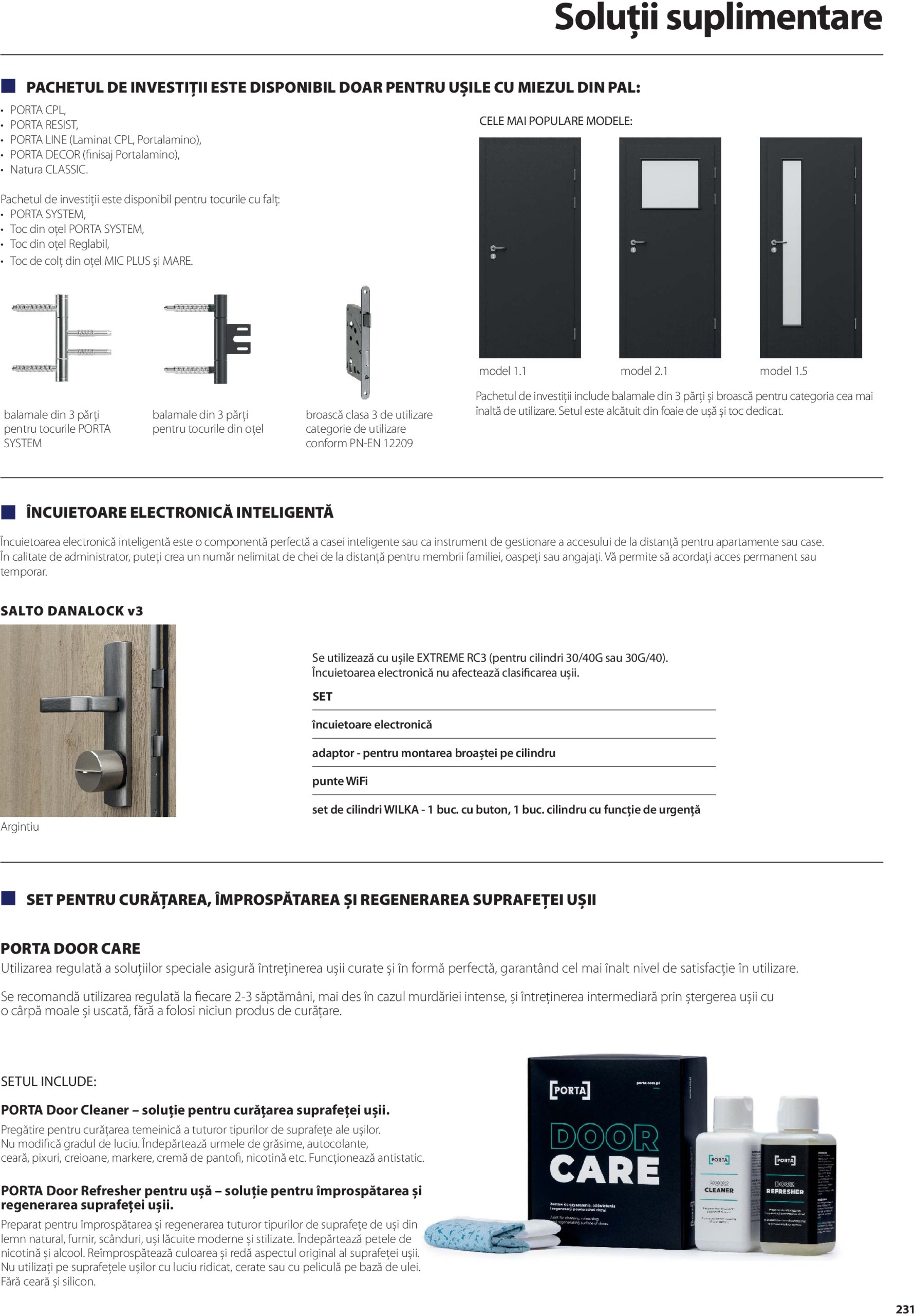 porta-doors - Catalog Porta Doors - Catalog 2025 valabil din 07.05. - 31.12. - page: 231 porta-doors - Catalog Porta Doors - Catalog 2025 valabil din 07.05. - 31.12. - page: 231