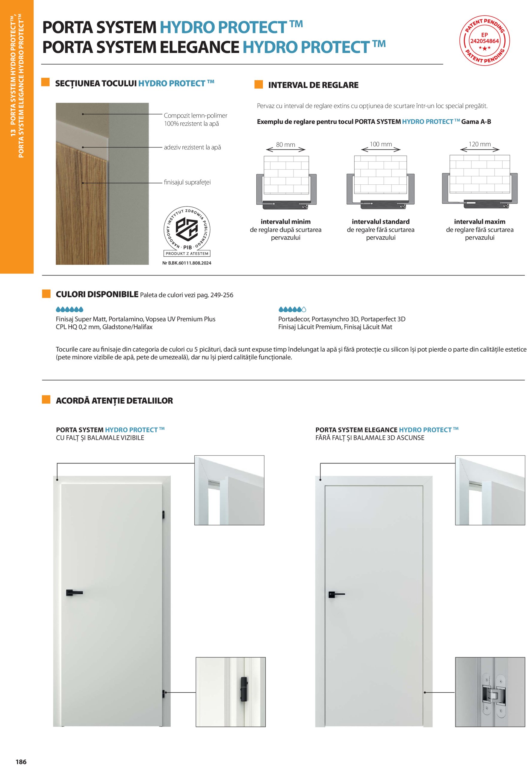 porta-doors - Catalog Porta Doors - Catalog 2025 valabil din 07.05. - 31.12. - page: 186 porta-doors - Catalog Porta Doors - Catalog 2025 valabil din 07.05. - 31.12. - page: 186