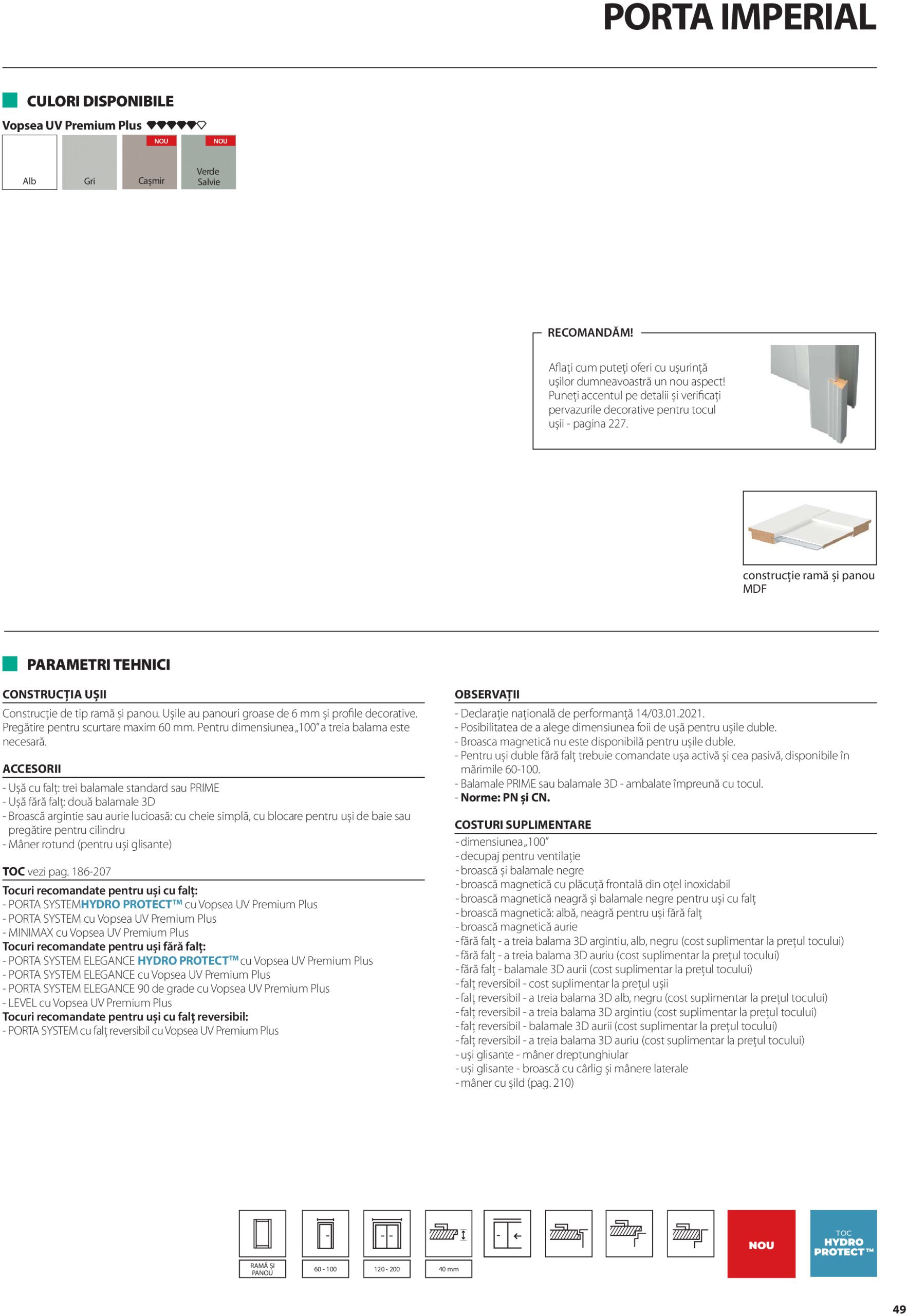 porta-doors - Catalog Porta Doors - Catalog 2025 valabil din 07.05. - 31.12. - page: 49 porta-doors - Catalog Porta Doors - Catalog 2025 valabil din 07.05. - 31.12. - page: 49