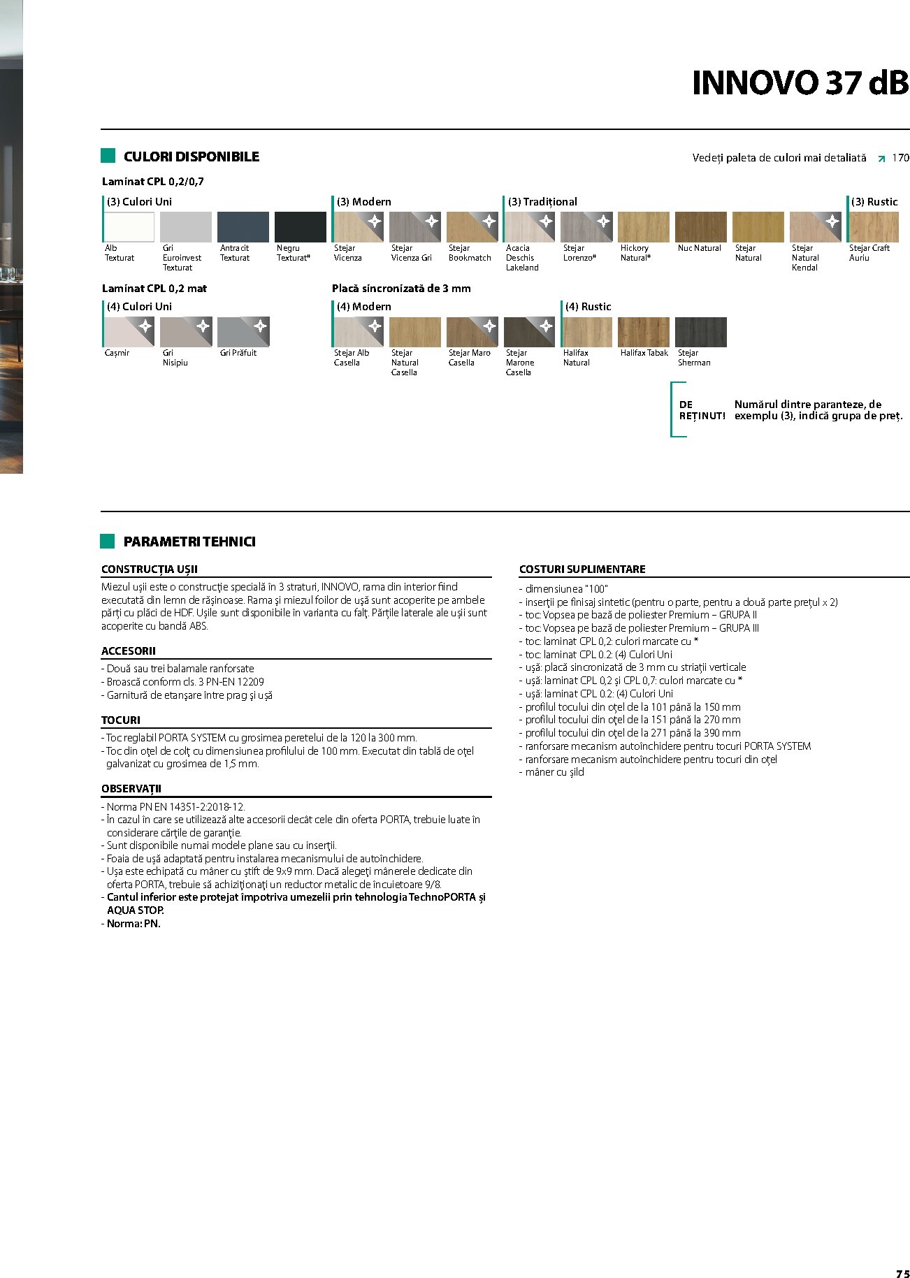 porta-doors - Brosura Porta Doors valabilă de la miercuri 01.04.2026 până la joi 31.12.2026 - page: 77
