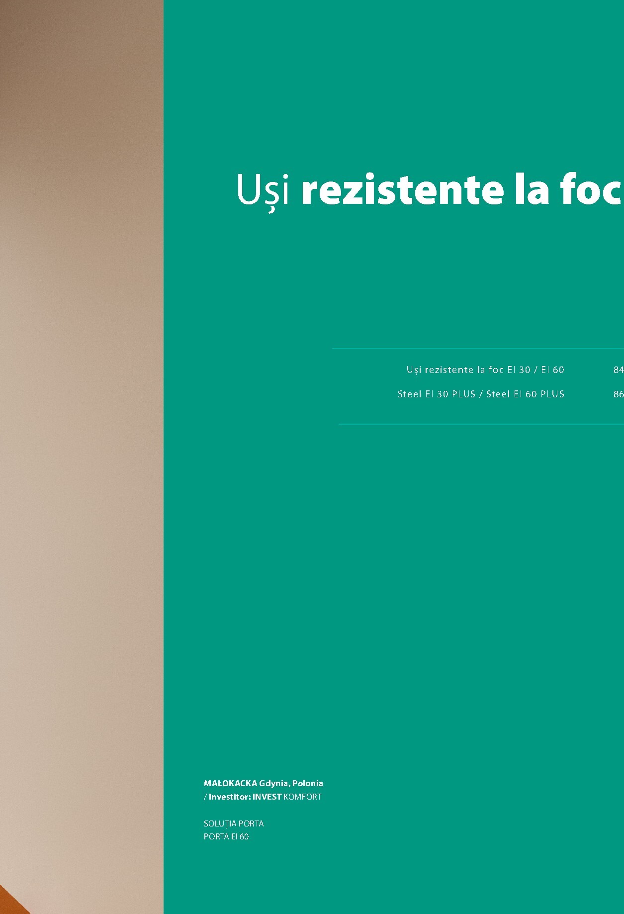 porta-doors - Brosura Porta Doors valabilă de la miercuri 01.04.2026 până la joi 31.12.2026 - page: 85