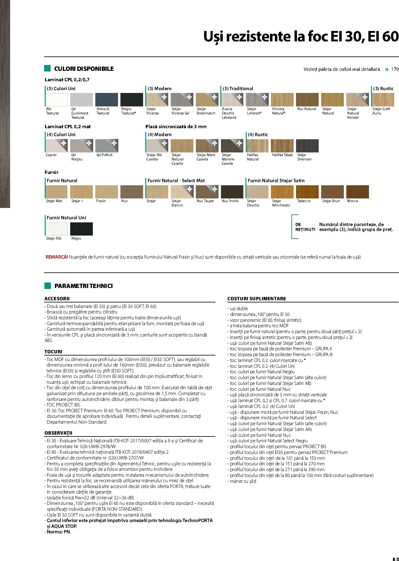 porta-doors - Brosura Porta Doors valabilă de la miercuri 01.04.2026 până la joi 31.12.2026 - page: 87