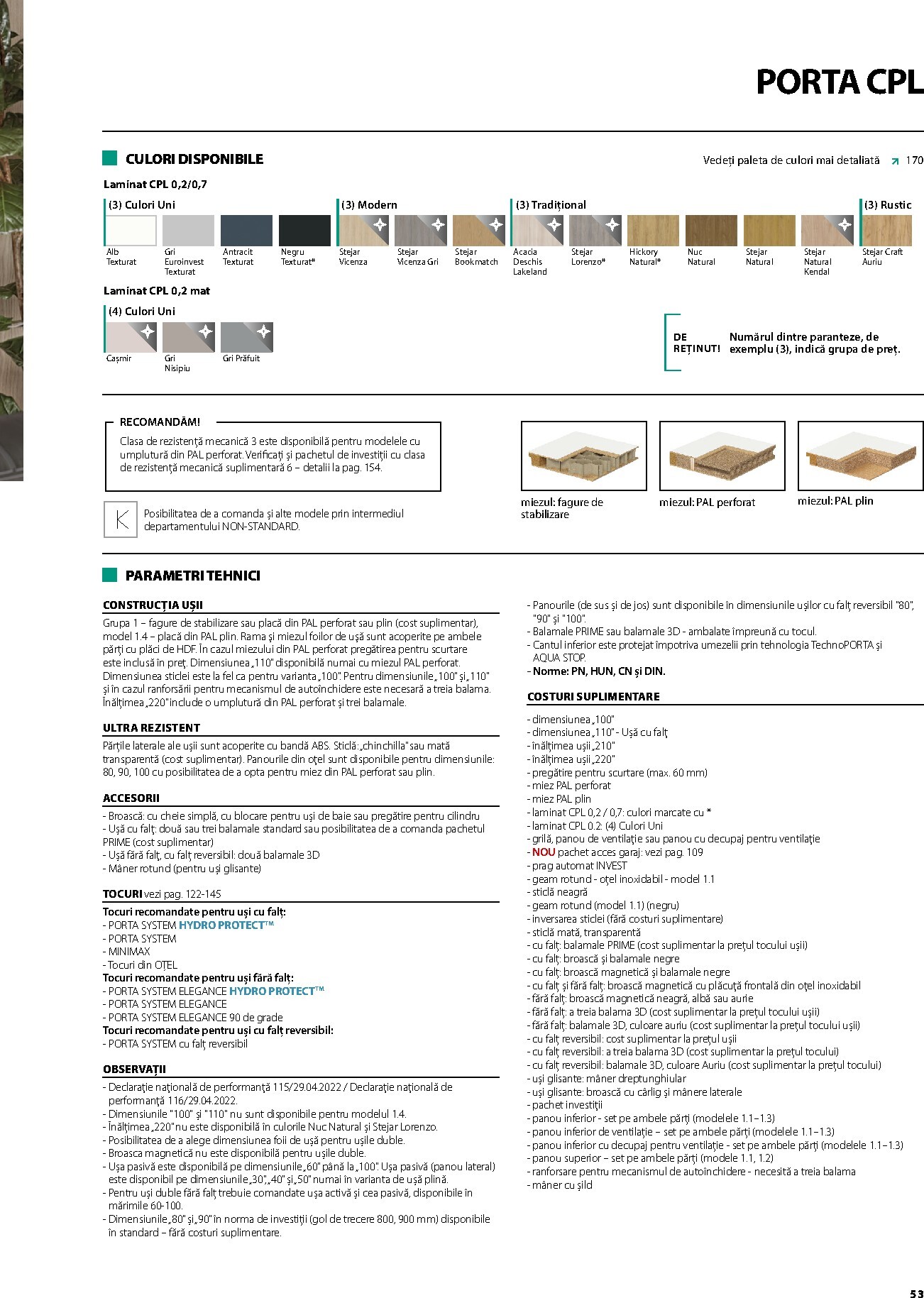 porta-doors - Brosura Porta Doors valabilă de la miercuri 01.04.2026 până la joi 31.12.2026 - page: 55