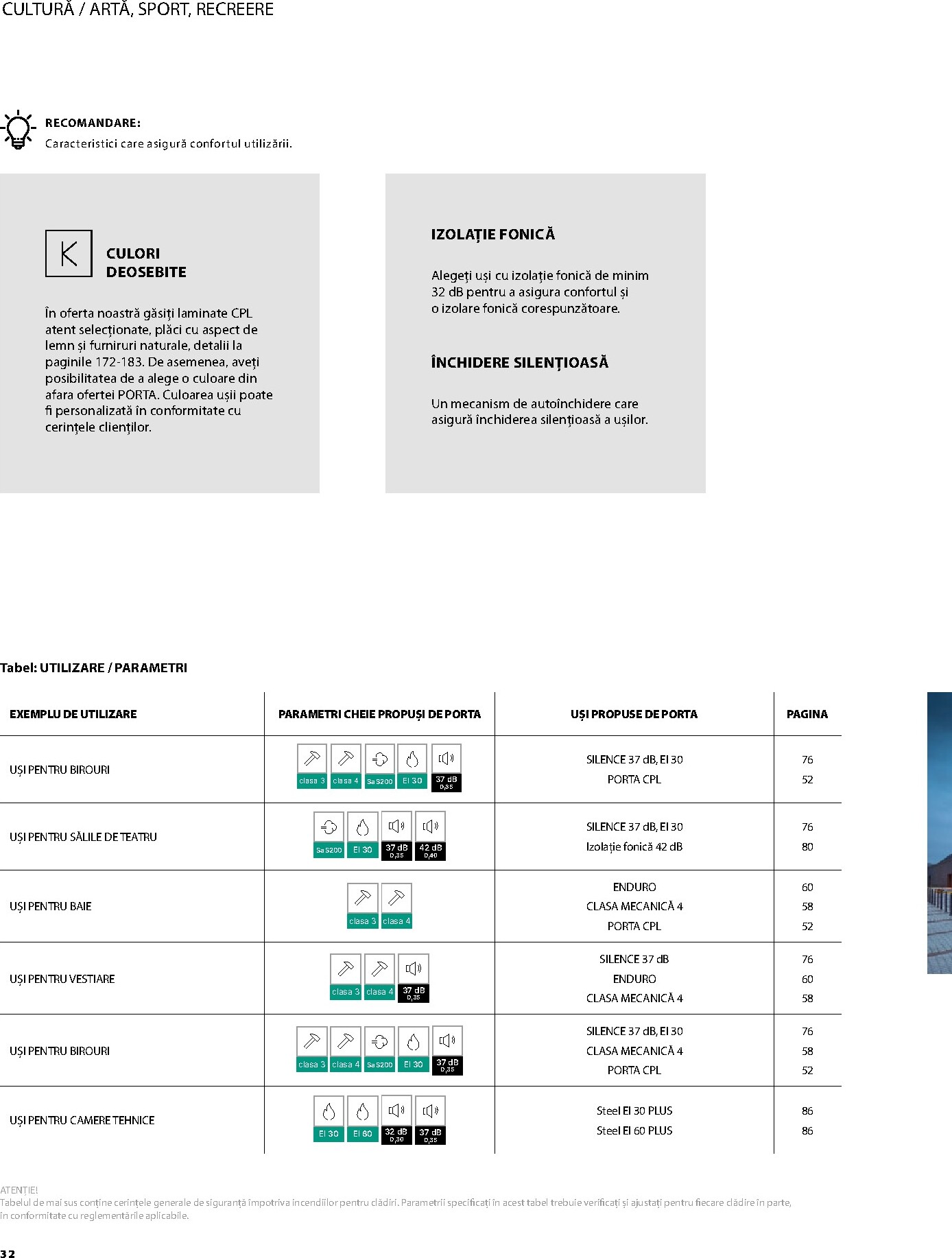 porta-doors - Brosura Porta Doors valabilă de la miercuri 01.04.2026 până la joi 31.12.2026 - page: 34