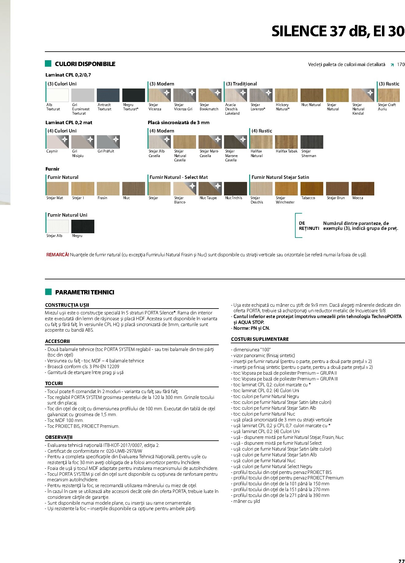 porta-doors - Brosura Porta Doors valabilă de la miercuri 01.04.2026 până la joi 31.12.2026 - page: 79