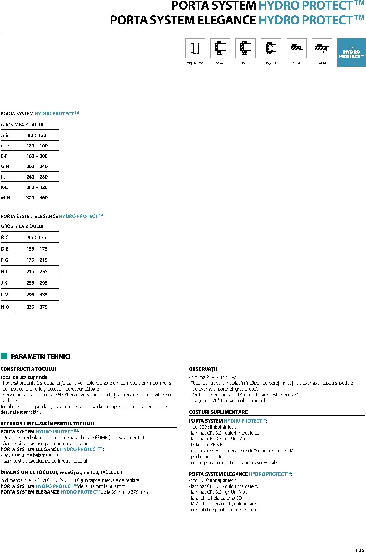 porta-doors - Brosura Porta Doors valabilă de la miercuri 01.04.2026 până la joi 31.12.2026 - page: 127