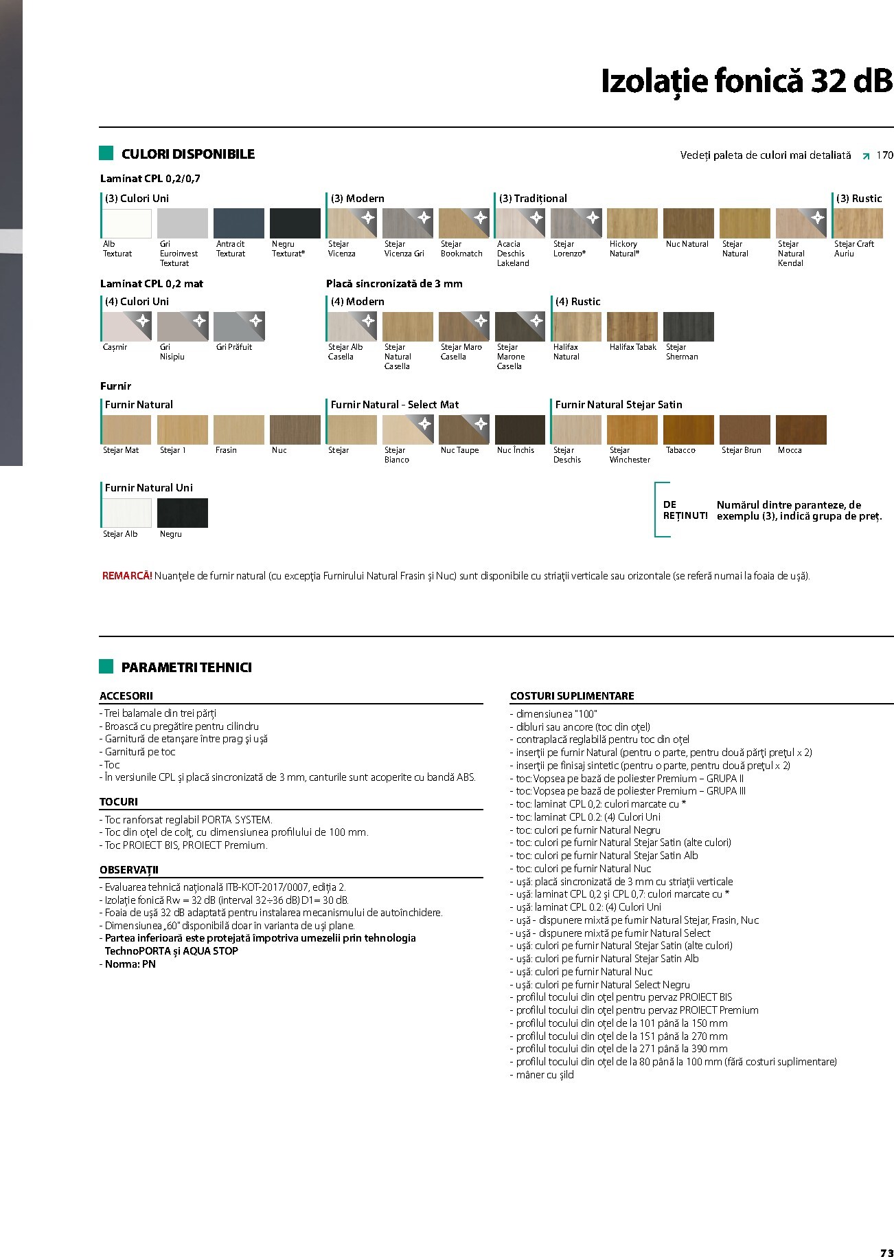 porta-doors - Brosura Porta Doors valabilă de la miercuri 01.04.2026 până la joi 31.12.2026 - page: 75