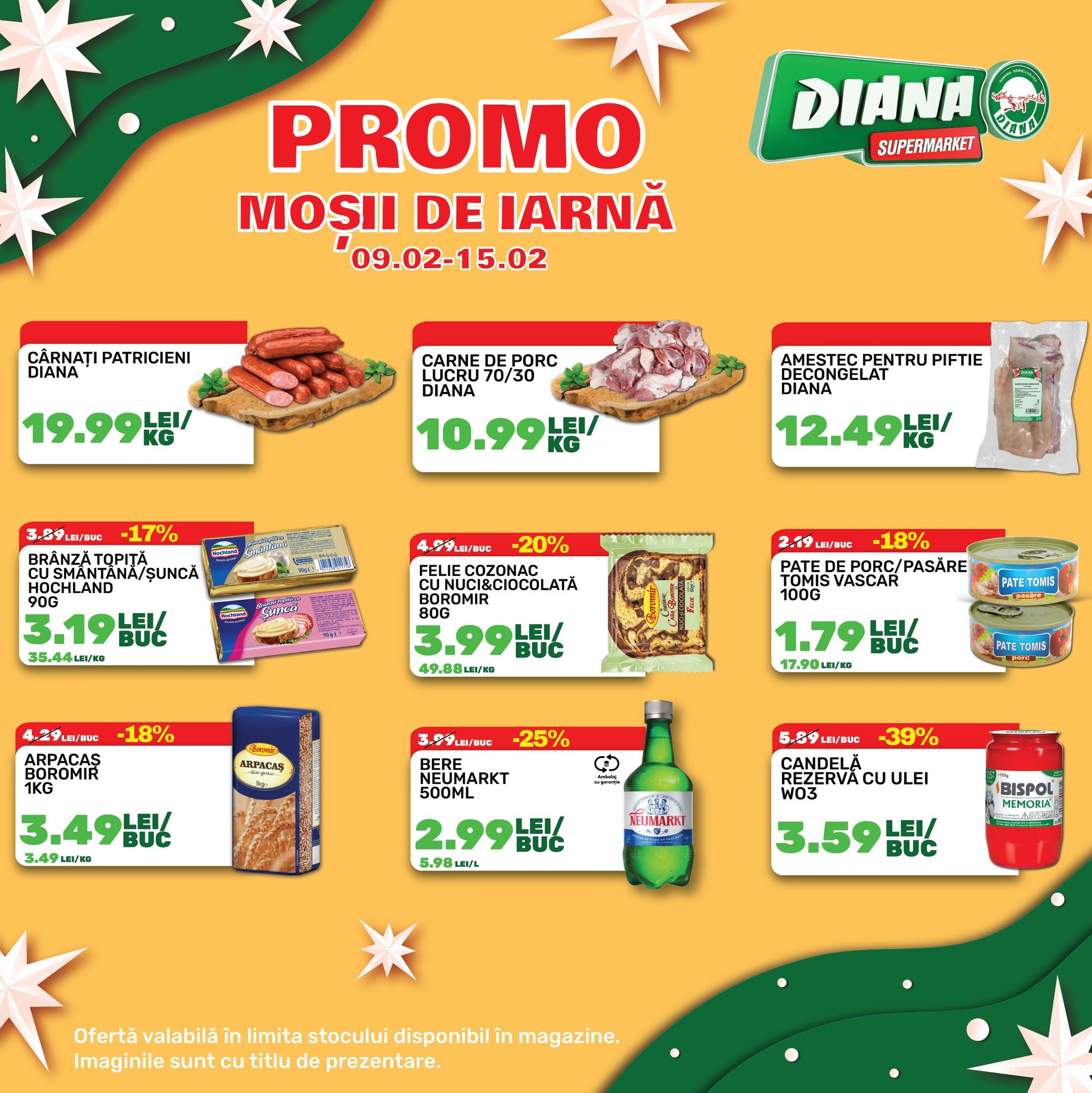 diana - Catalog Diana - Promo Moșii de Iarnă online – oferte valabile din 09.02.2026 - page: 1