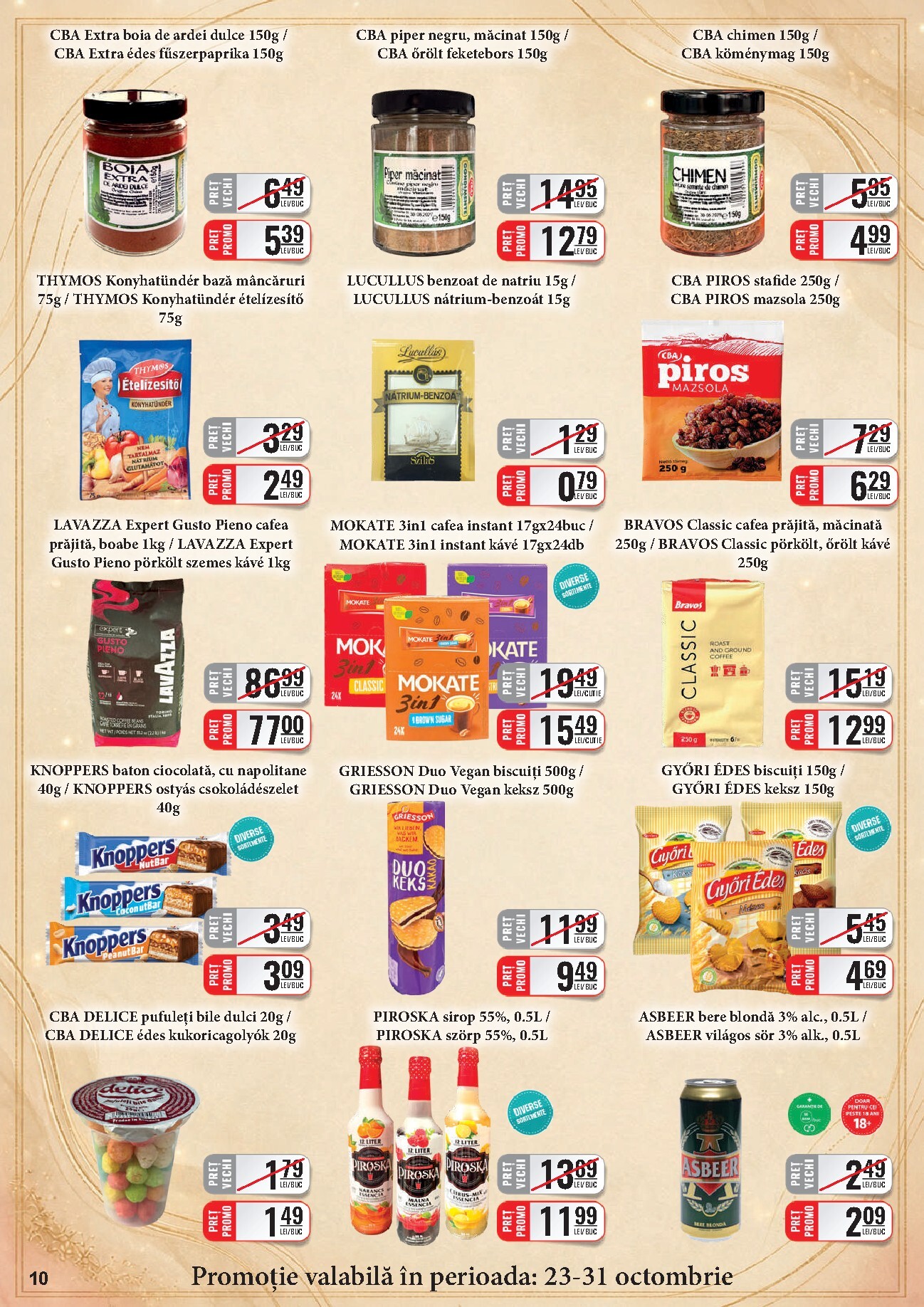 cba - CBA - Cash & Carry pliante pentru săptămâna viitoare de la vineri 16.10.2026 până la sâmbătă 31.10.2026 - page: 10