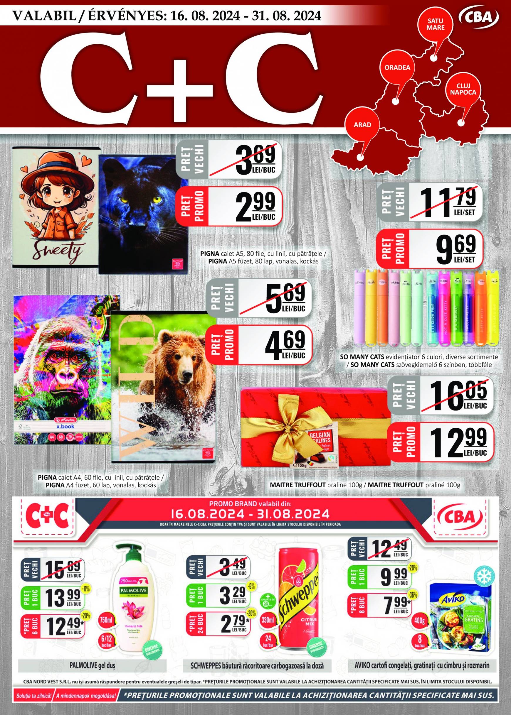 cba - Catalog nou CBA 16.08. - 31.08. - page: 1