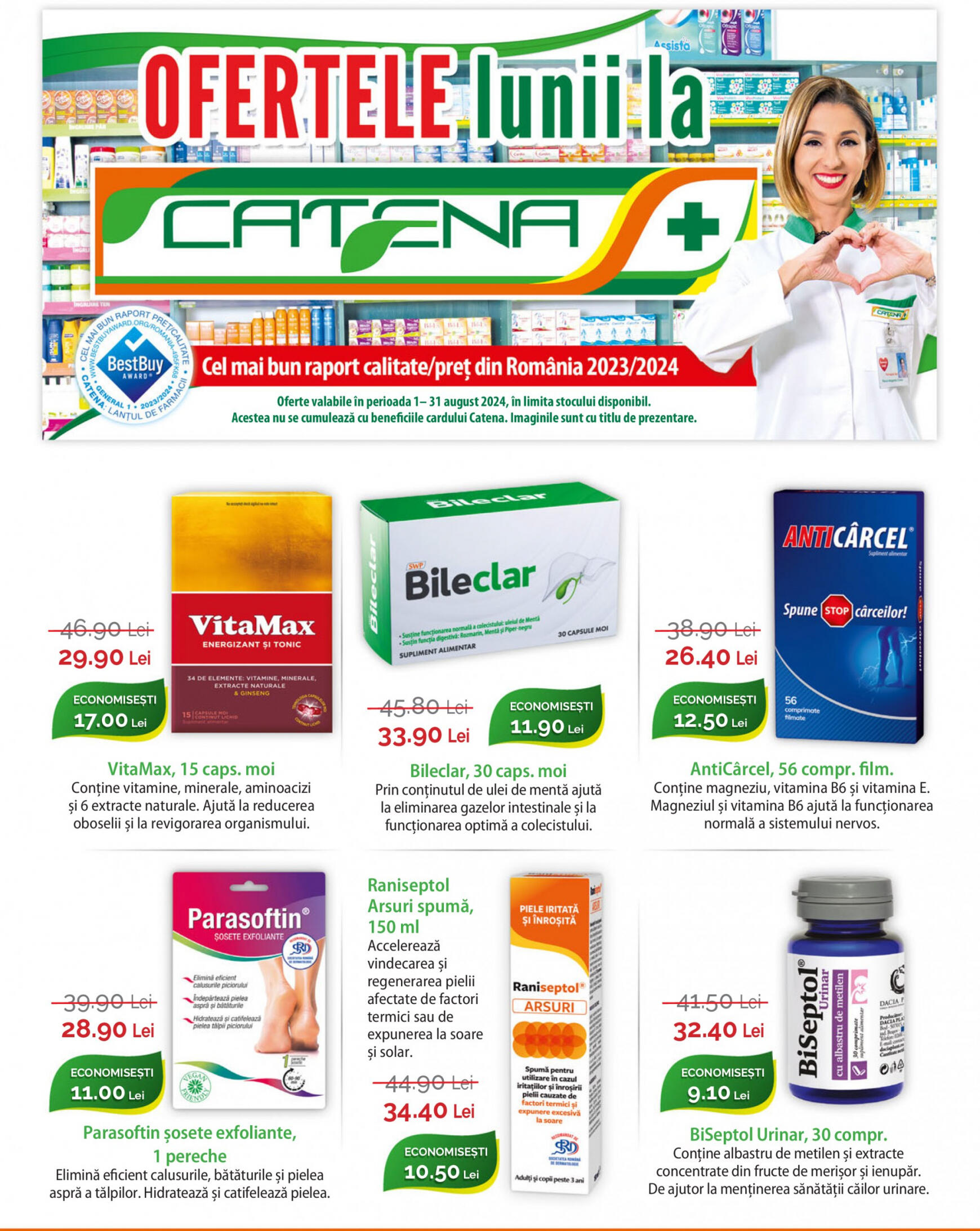 catena - Catalog nou Catena 01.08. - 31.08.