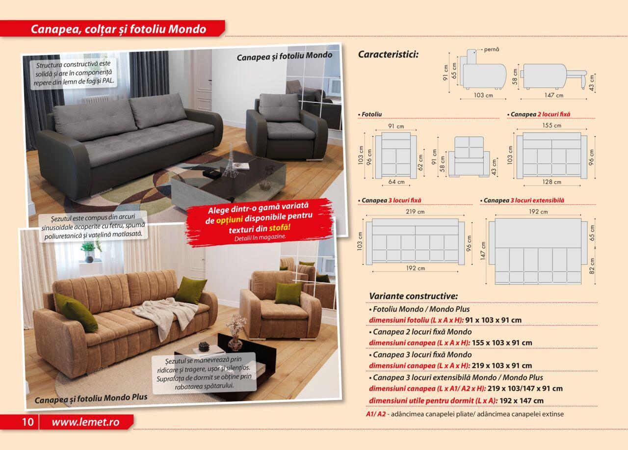 lems - Lem’s catalog - Canapele de vineri 17.11.2023 - page: 10