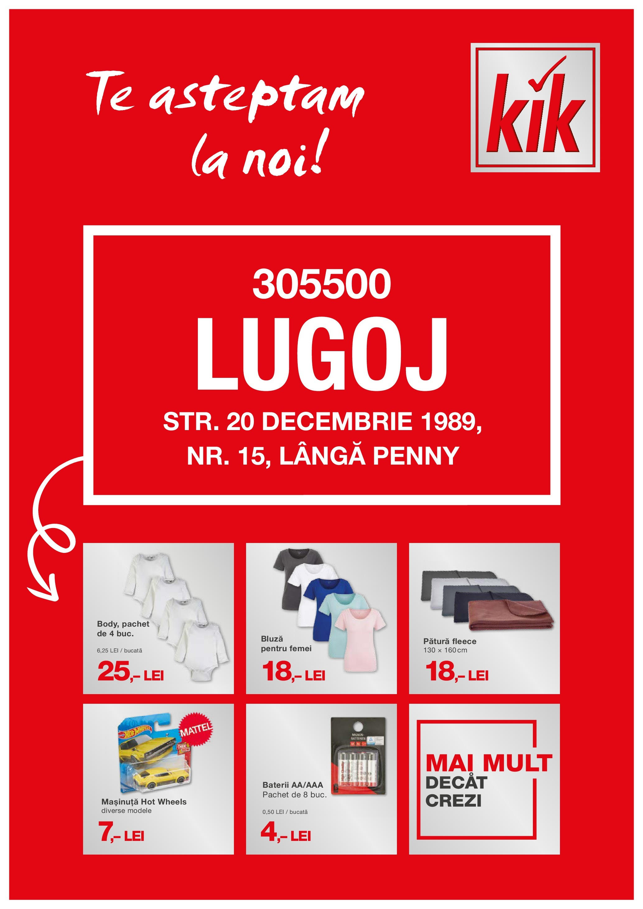 kik - Catalog KiK - Lângă Penny valabil din 14.12. - 14.12.