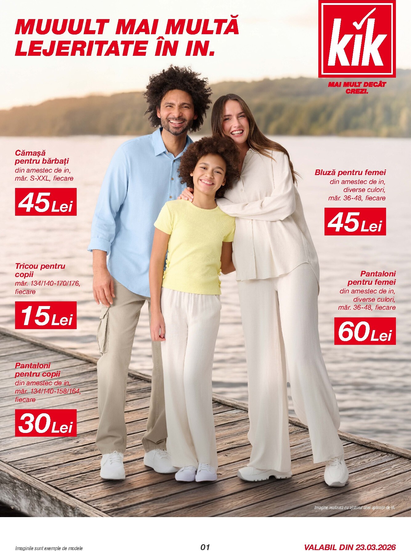 kik - Catalog KiK online – oferte valabile din 23.03.2026 - page: 1