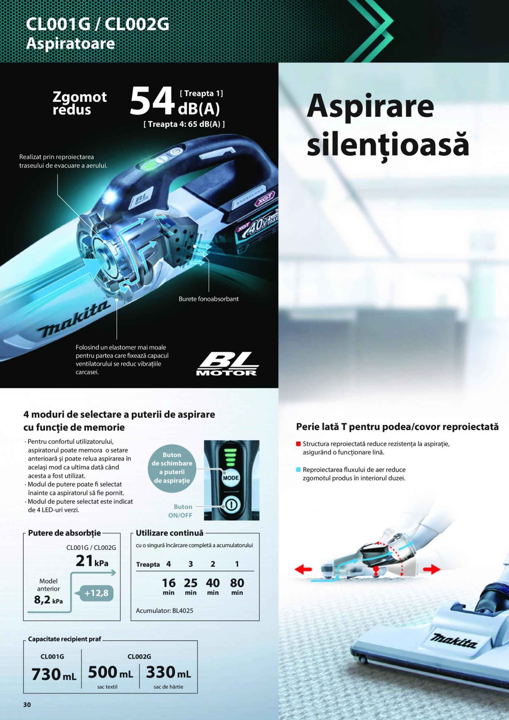 makita - Catalog nou Makita - Broșură Mașini profesionale cu acumulatori XGT 40Vmax/80Vmax 19.06. - 31.12. - page: 30