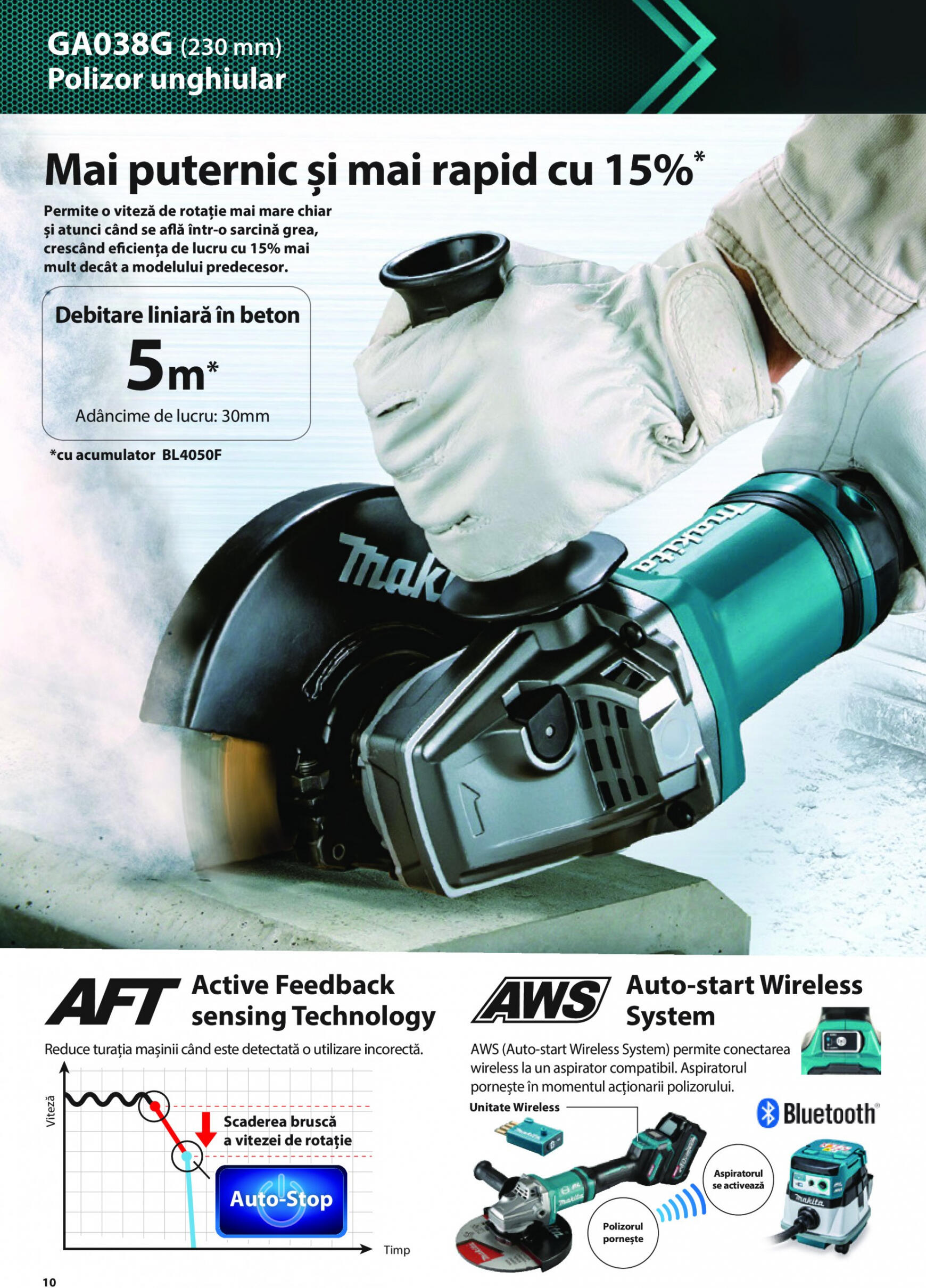 makita - Catalog nou Makita - Broșură Mașini profesionale cu acumulatori XGT 40Vmax/80Vmax 19.06. - 31.12. - page: 10