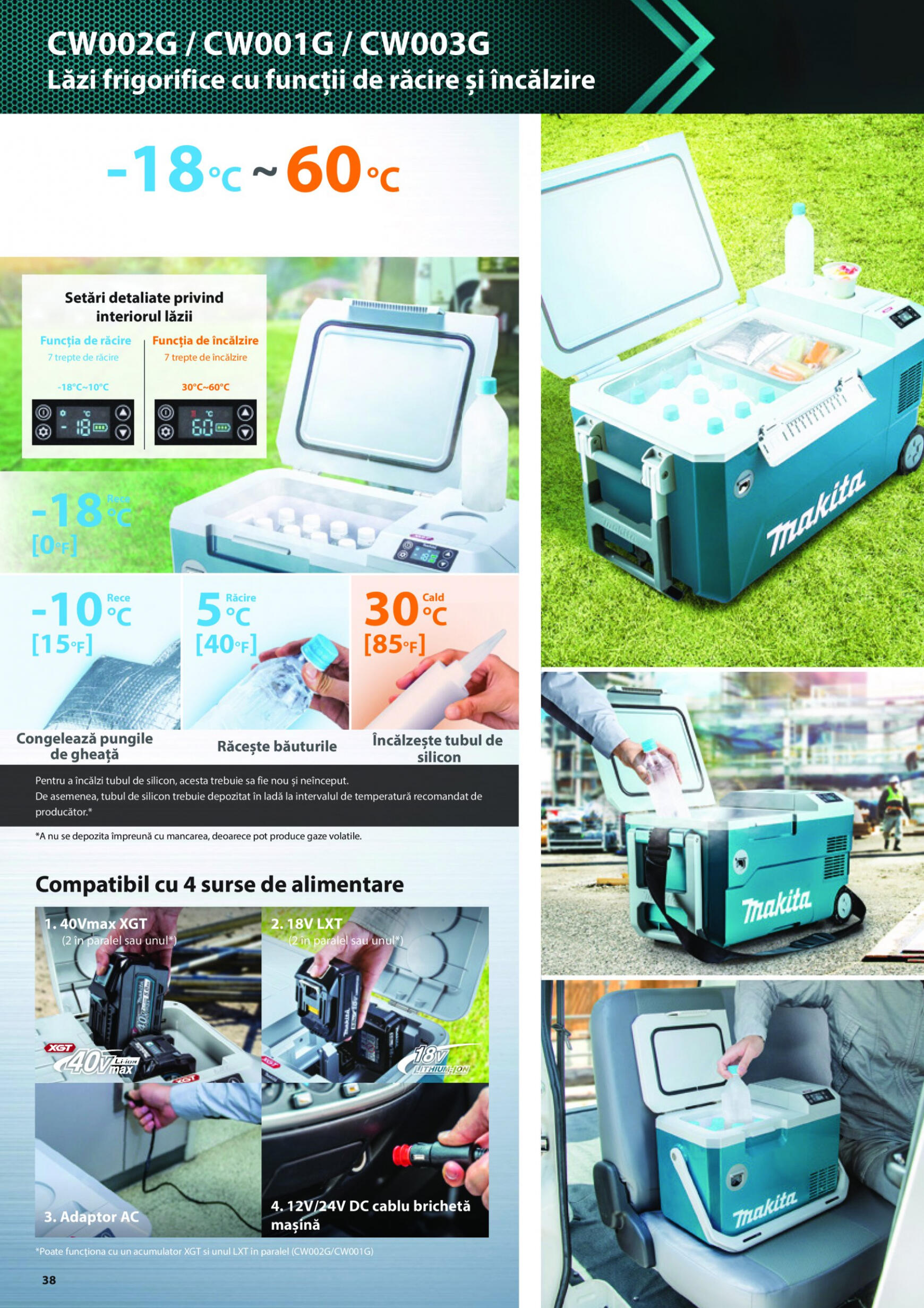 makita - Catalog nou Makita - Broșură Mașini profesionale cu acumulatori XGT 40Vmax/80Vmax 19.06. - 31.12. - page: 38