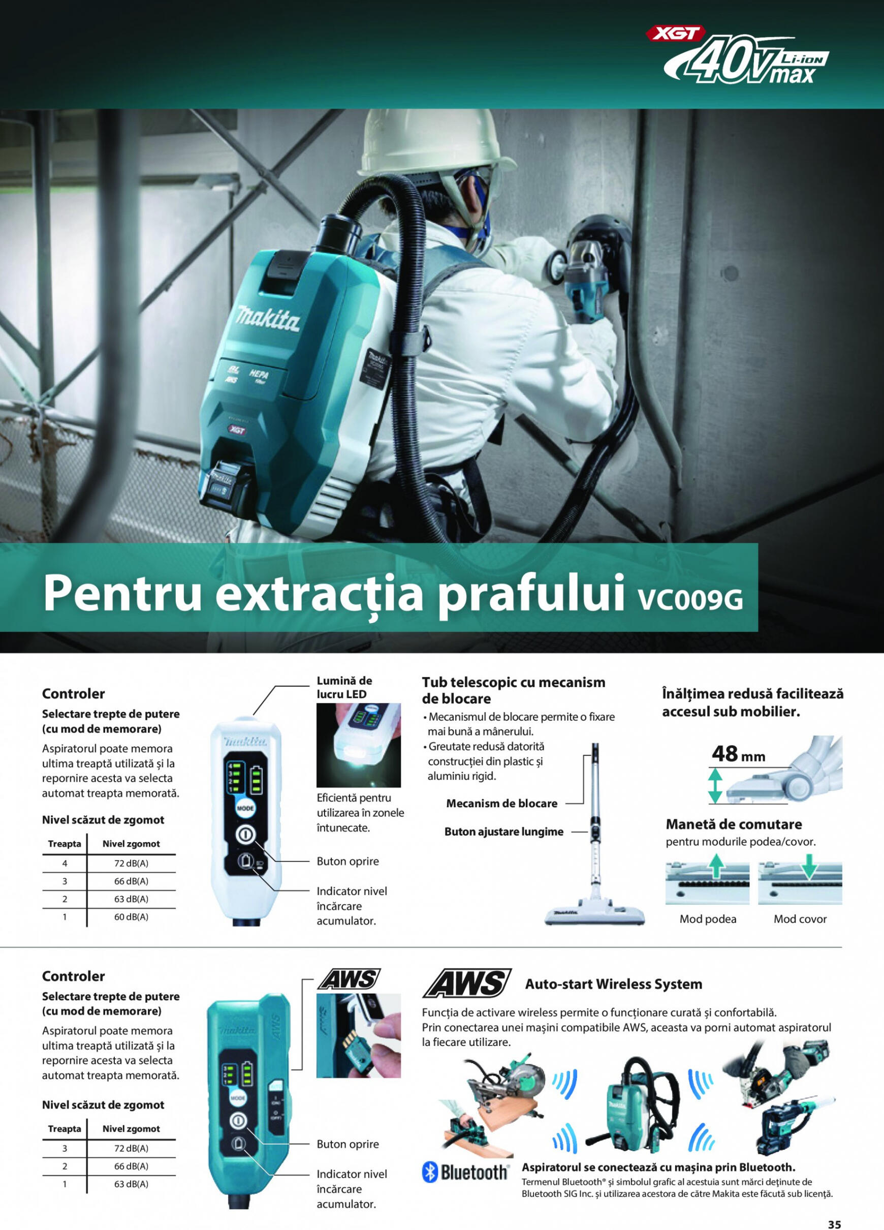 makita - Catalog nou Makita - Broșură Mașini profesionale cu acumulatori XGT 40Vmax/80Vmax 19.06. - 31.12. - page: 35