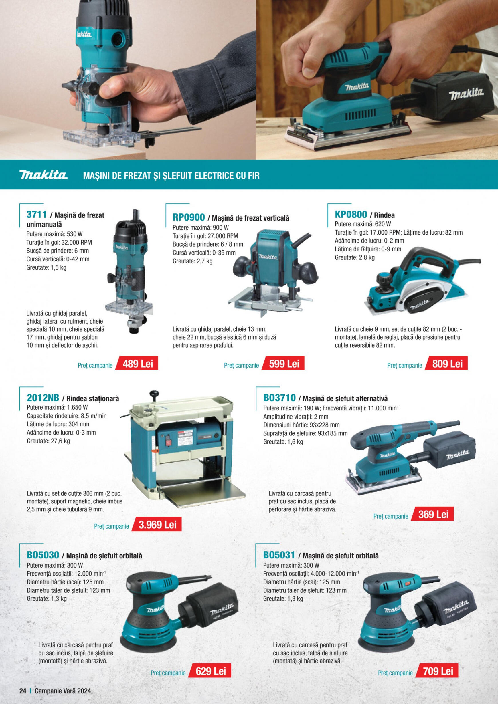 makita - Catalog nou Makita - Broșură Campanie Construcții Vară 2024 01.07. - 30.09. - page: 24