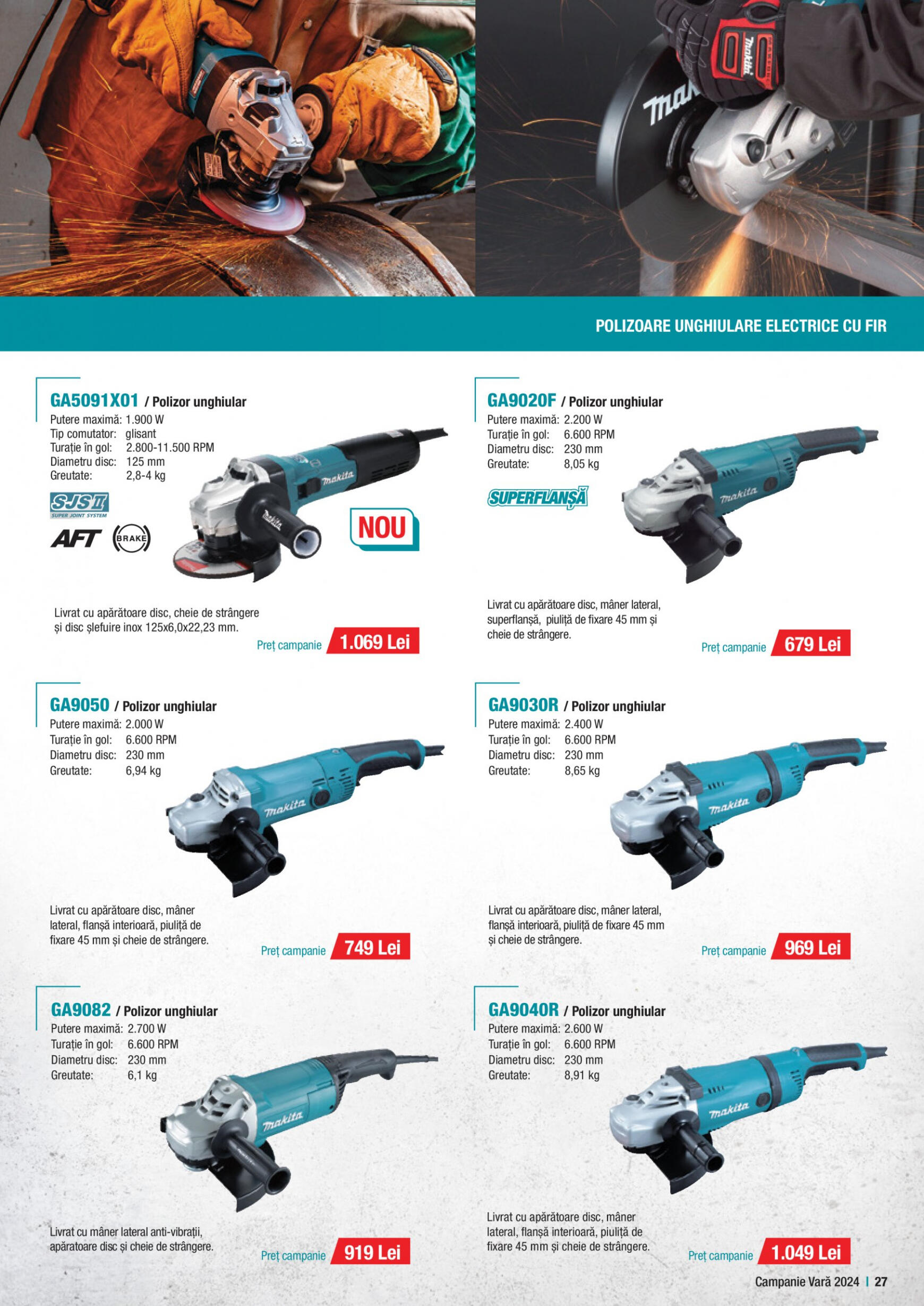 makita - Catalog nou Makita - Broșură Campanie Construcții Vară 2024 01.07. - 30.09. - page: 27