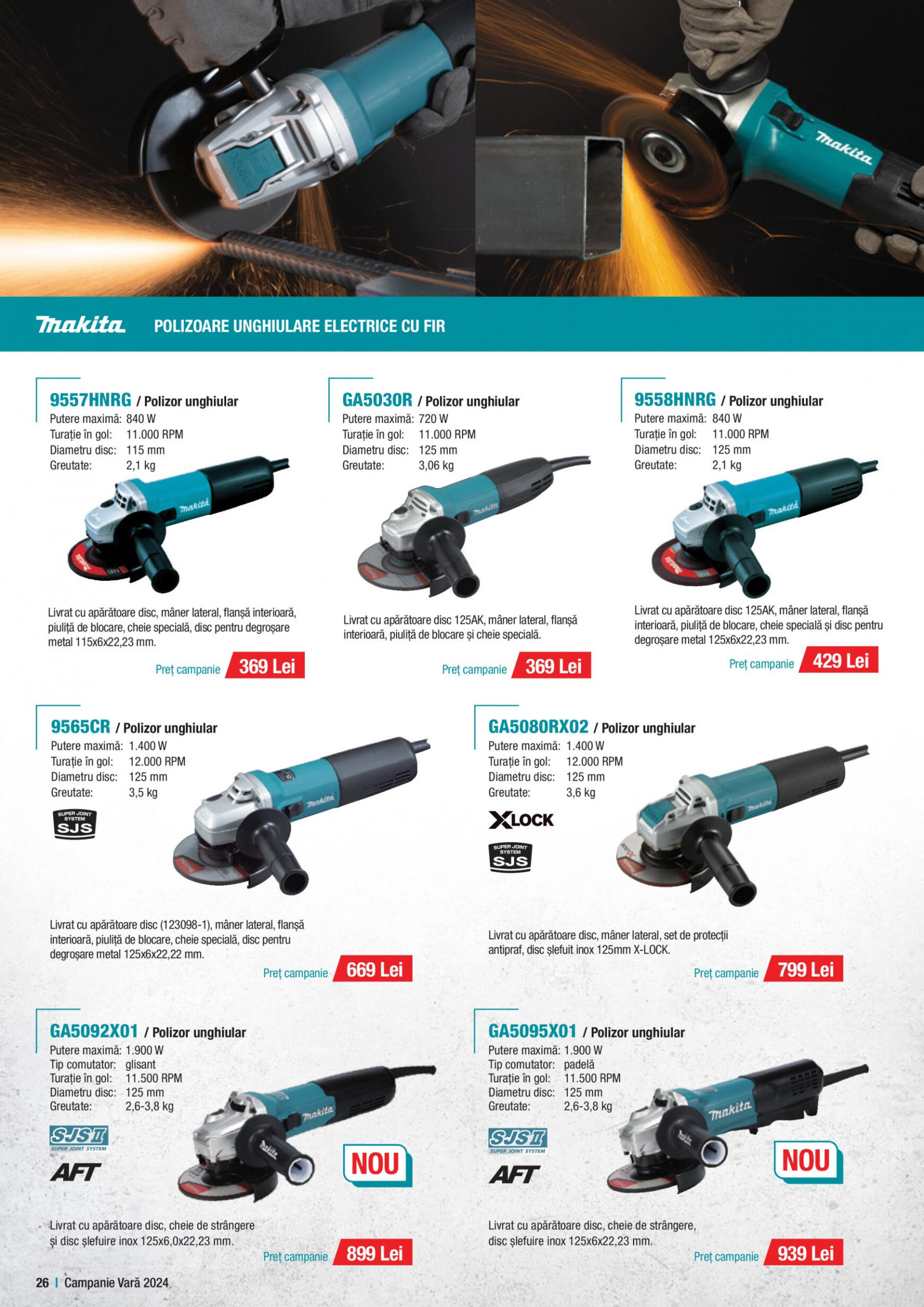 makita - Catalog nou Makita - Broșură Campanie Construcții Vară 2024 01.07. - 30.09. - page: 26