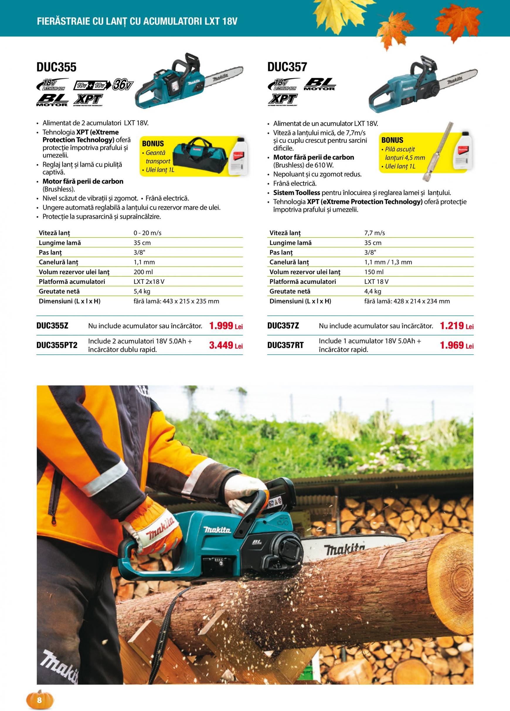 makita - Catalog nou Makita - Grădină Toamnă-Iarnă 2024 01.09. - 20.12. - page: 8