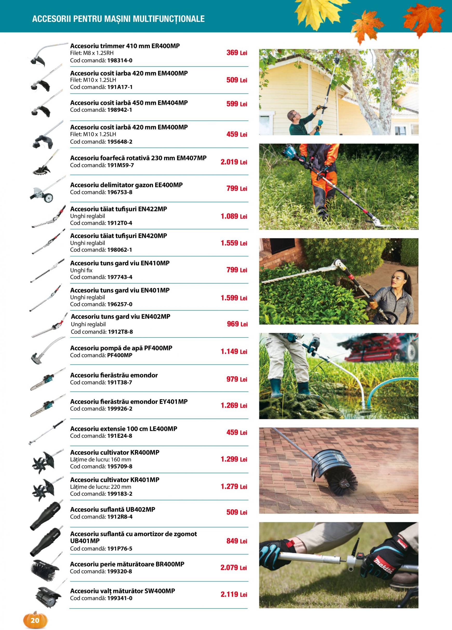 makita - Catalog nou Makita - Grădină Toamnă-Iarnă 2024 01.09. - 20.12. - page: 20