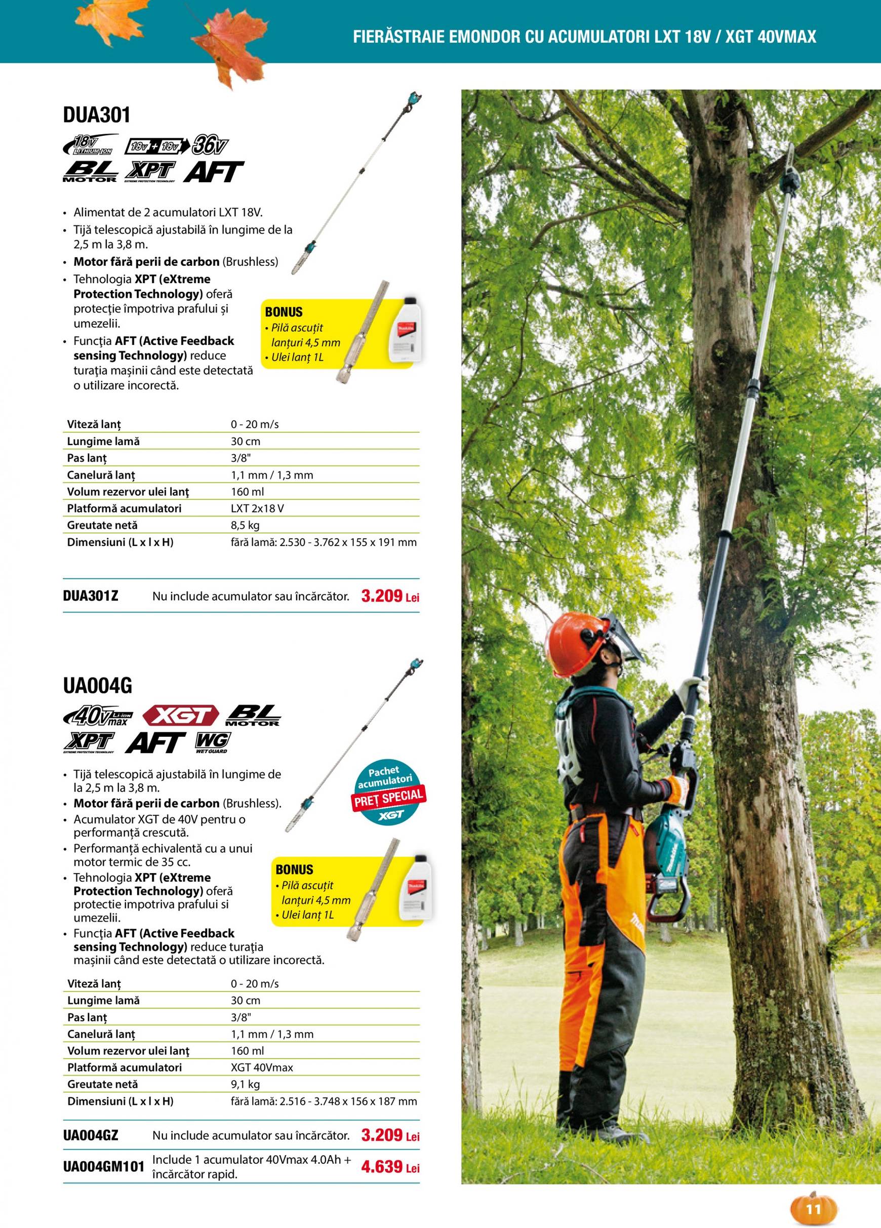 makita - Catalog nou Makita - Grădină Toamnă-Iarnă 2024 01.09. - 20.12. - page: 11