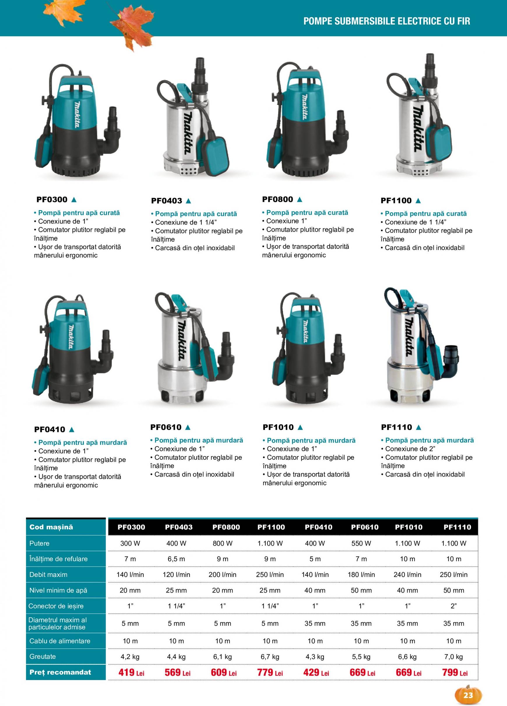 makita - Catalog nou Makita - Grădină Toamnă-Iarnă 2024 01.09. - 20.12. - page: 23