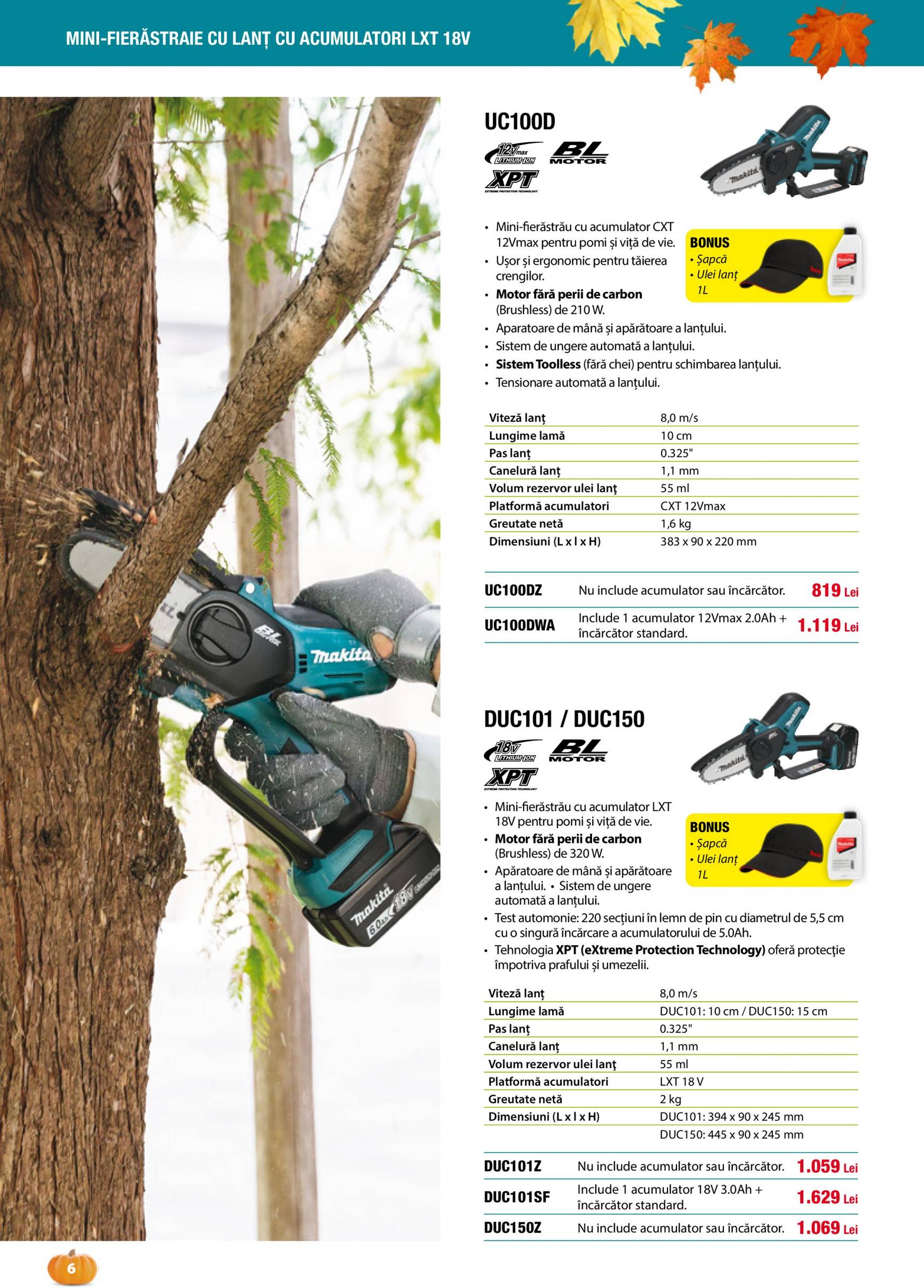 makita - Catalog nou Makita - Grădină Toamnă-Iarnă 2024 01.09. - 20.12. - page: 6