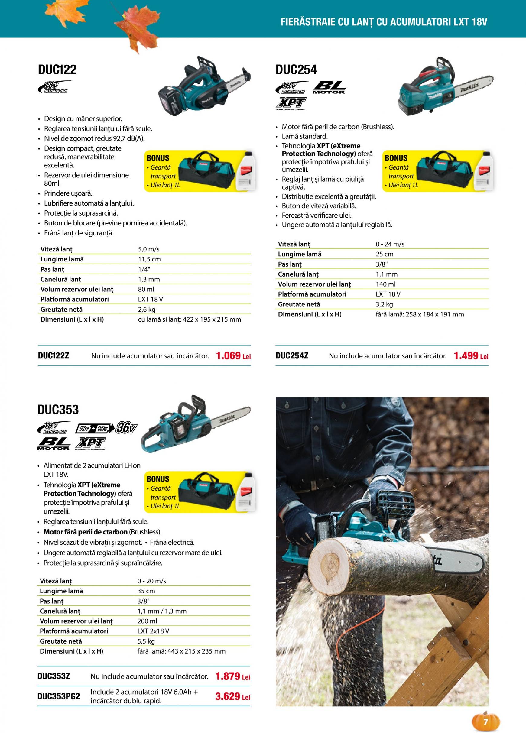 makita - Catalog nou Makita - Grădină Toamnă-Iarnă 2024 01.09. - 20.12. - page: 7