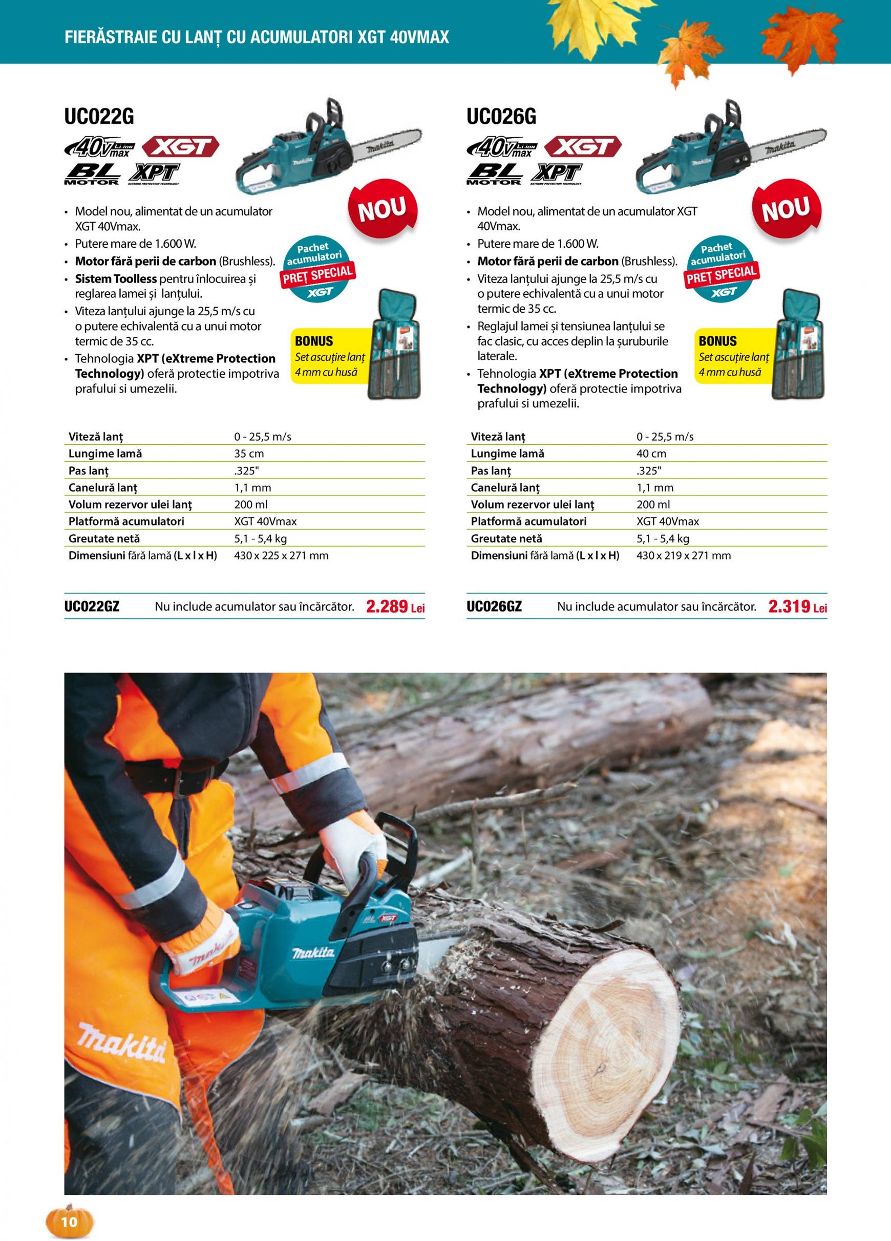 makita - Catalog nou Makita - Grădină Toamnă-Iarnă 2024 01.09. - 20.12. - page: 10