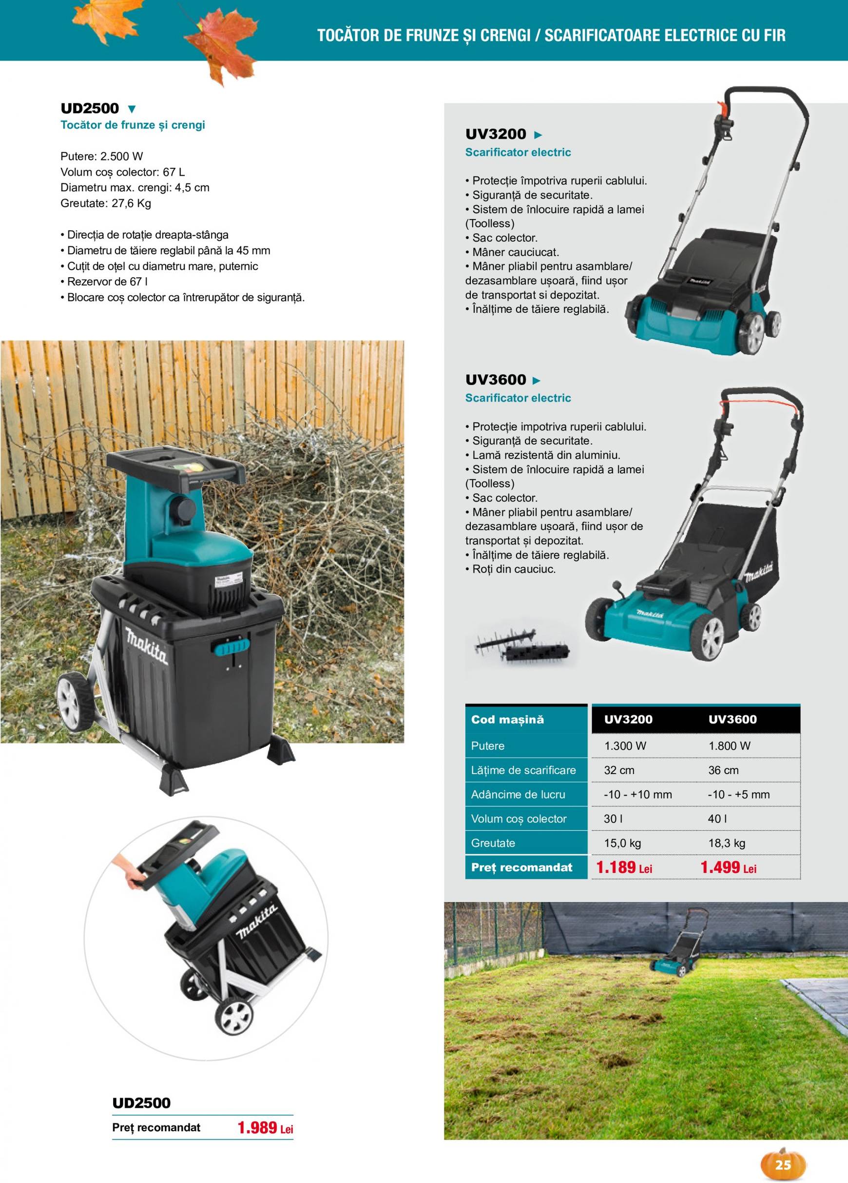 makita - Catalog nou Makita - Grădină Toamnă-Iarnă 2024 01.09. - 20.12. - page: 25