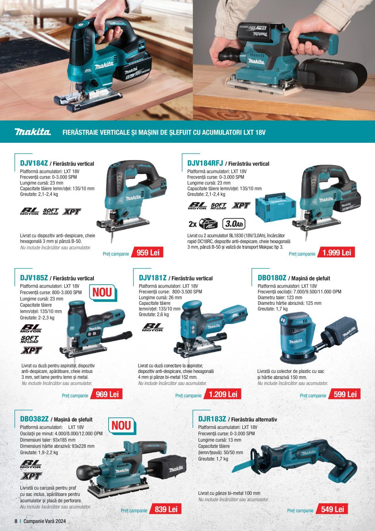 makita - Catalog Makita 01.07.2024 - 30.09.2024 - page: 8