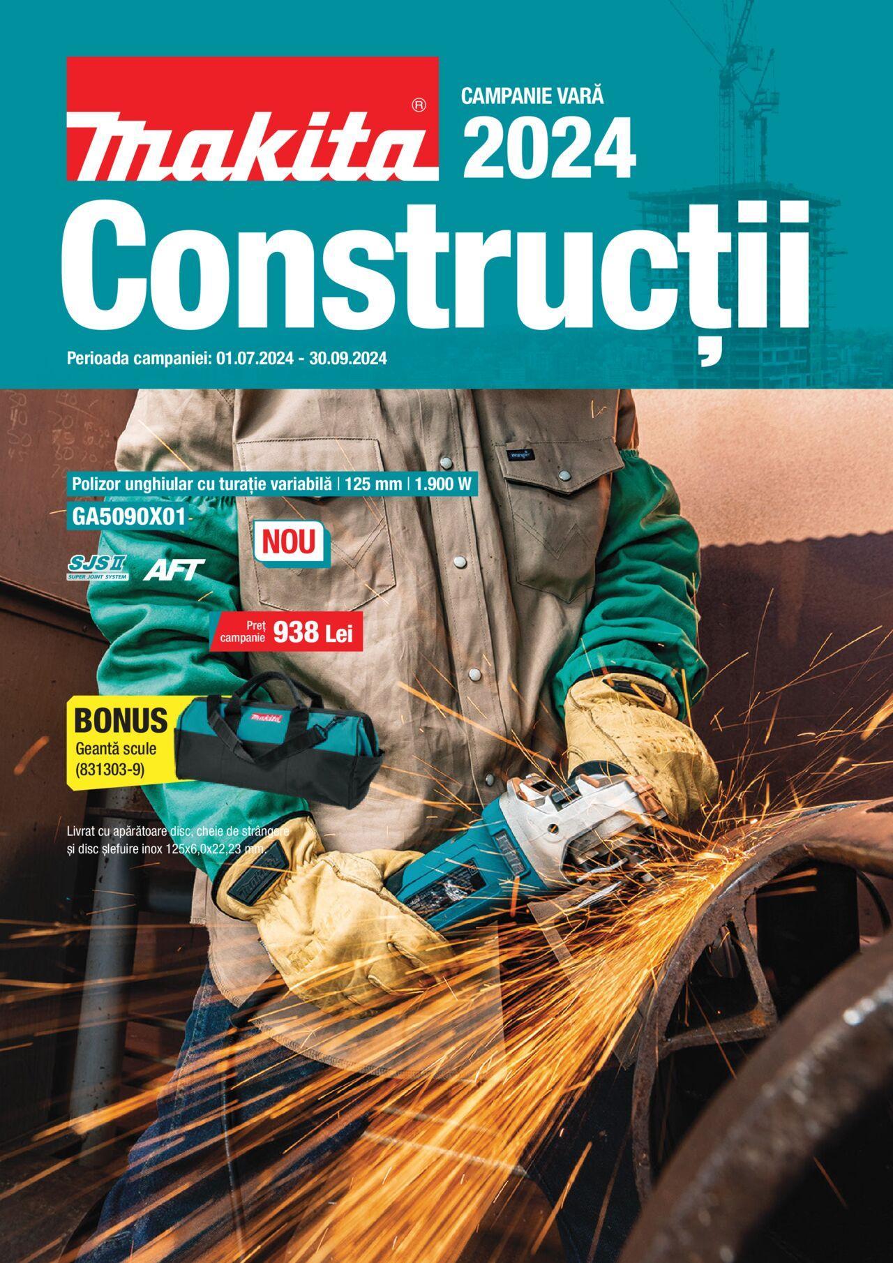 makita - Catalog Makita 01.07.2024 - 30.09.2024