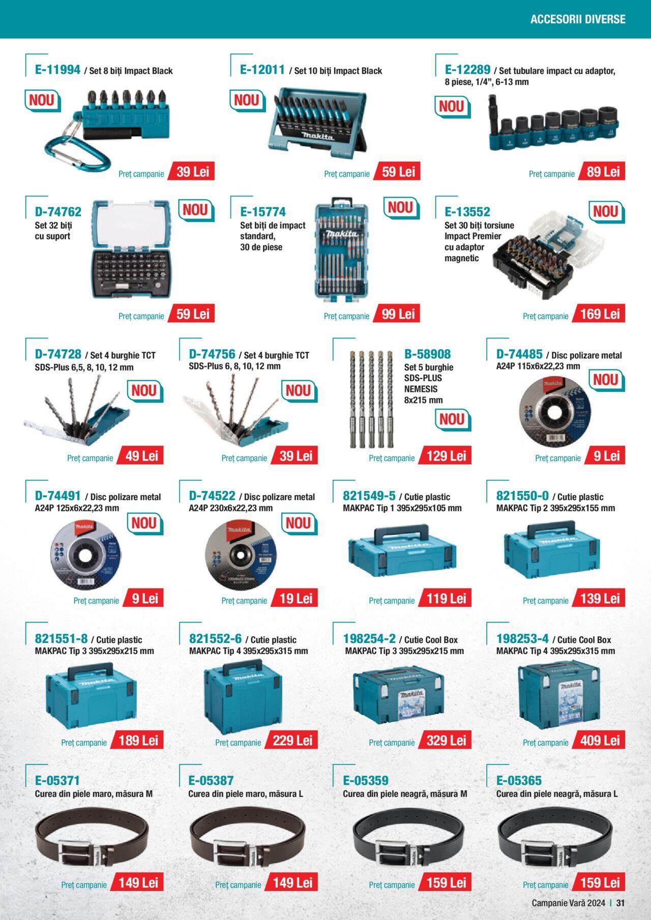 makita - Catalog Makita 01.07.2024 - 30.09.2024 - page: 31