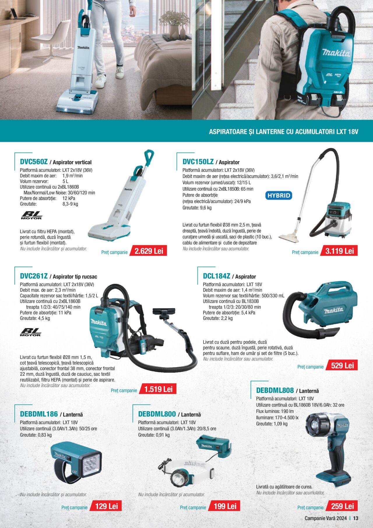 makita - Catalog Makita 01.07.2024 - 30.09.2024 - page: 13