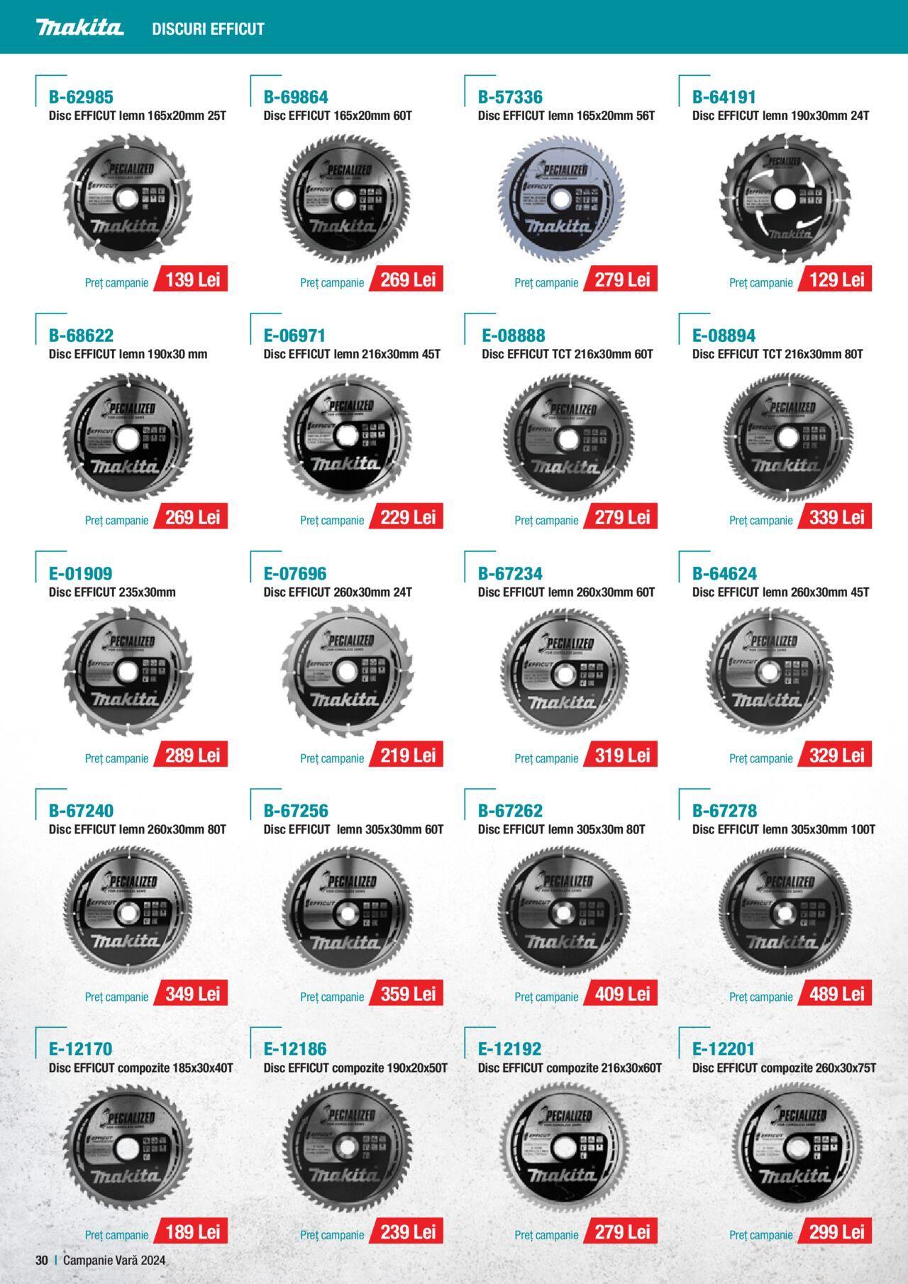 makita - Catalog Makita 01.07.2024 - 30.09.2024 - page: 30